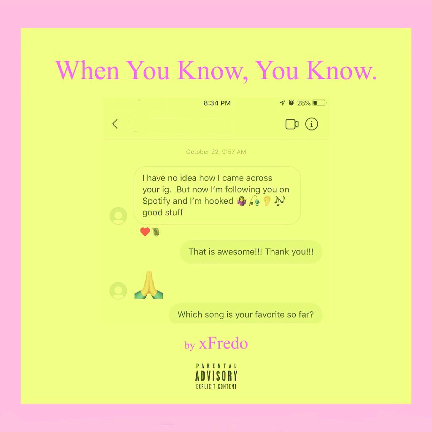 Релиз When You Know, You Know