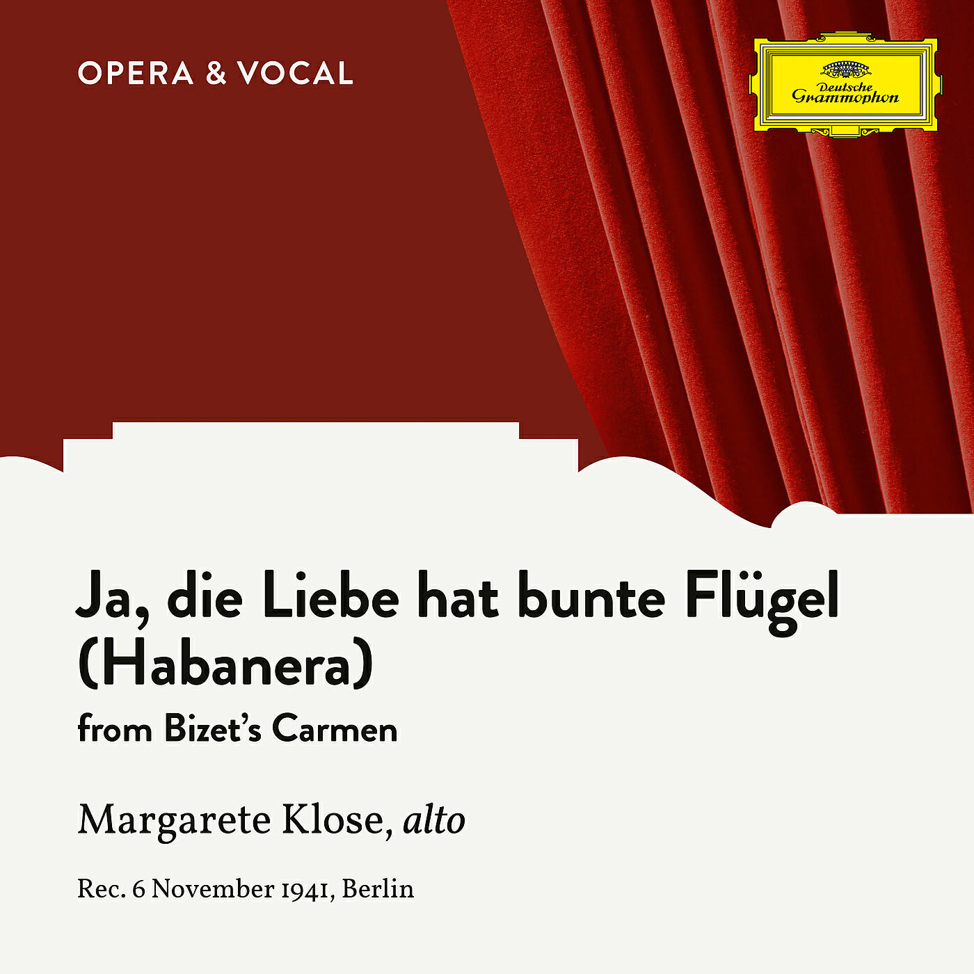 Релиз Bizet: Carmen, WD 31: Ja, die Liebe hat bunte Flügel (Habanera)