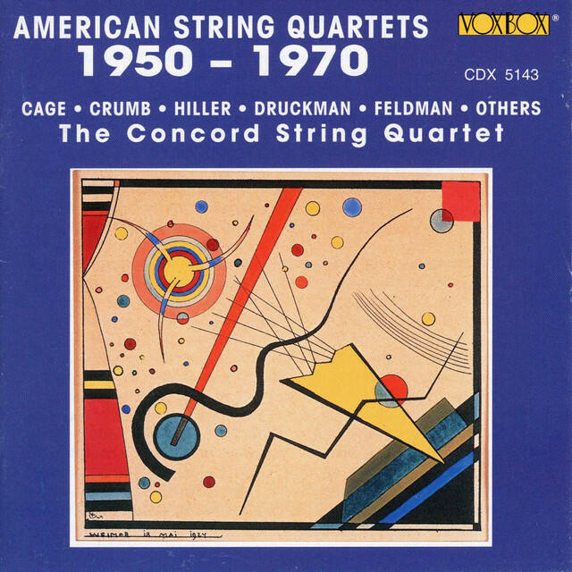 Релиз American String Quartets 1950-1970