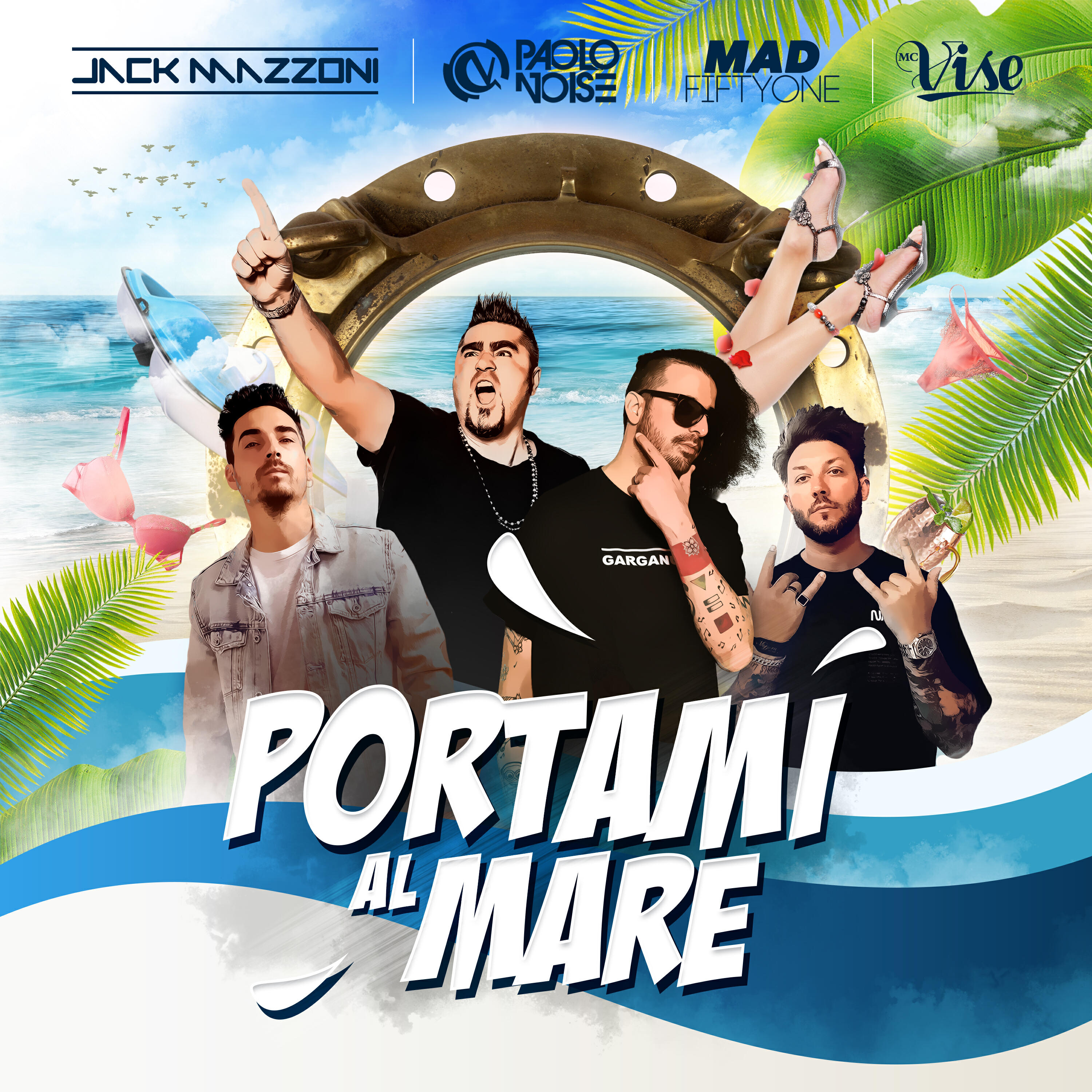 Скачать песню Paolo Noise, Jack Mazzoni, Vise, Mad Fiftyone - Portami al mare бесплатно в MP3 для Android и iOS