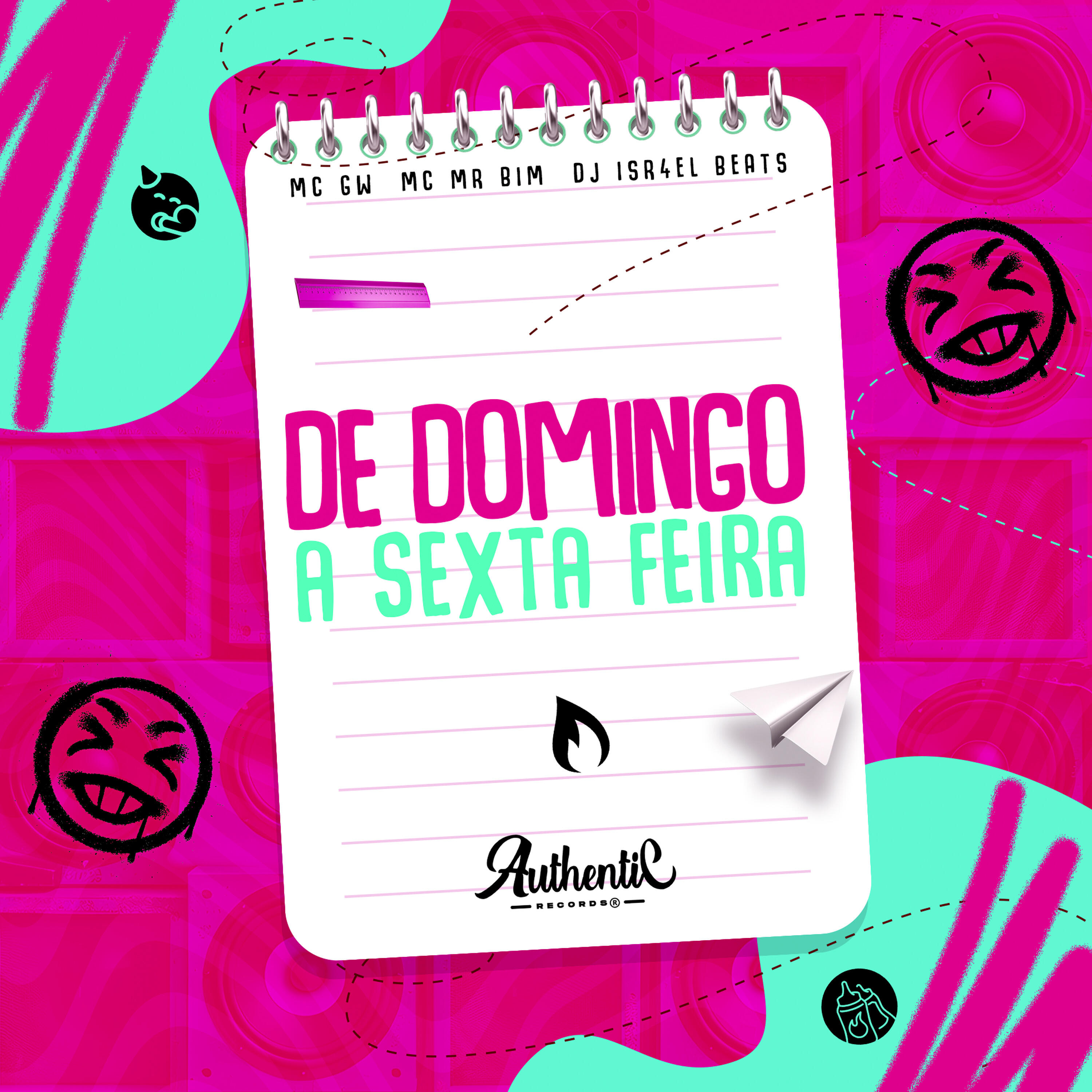 Скачать песню DJ ISR4EL BEATS, Authentic Records, Mc Mr Bim, Mc GW - De Domingo a Sexta-Feira бесплатно в MP3 для Android и iOS