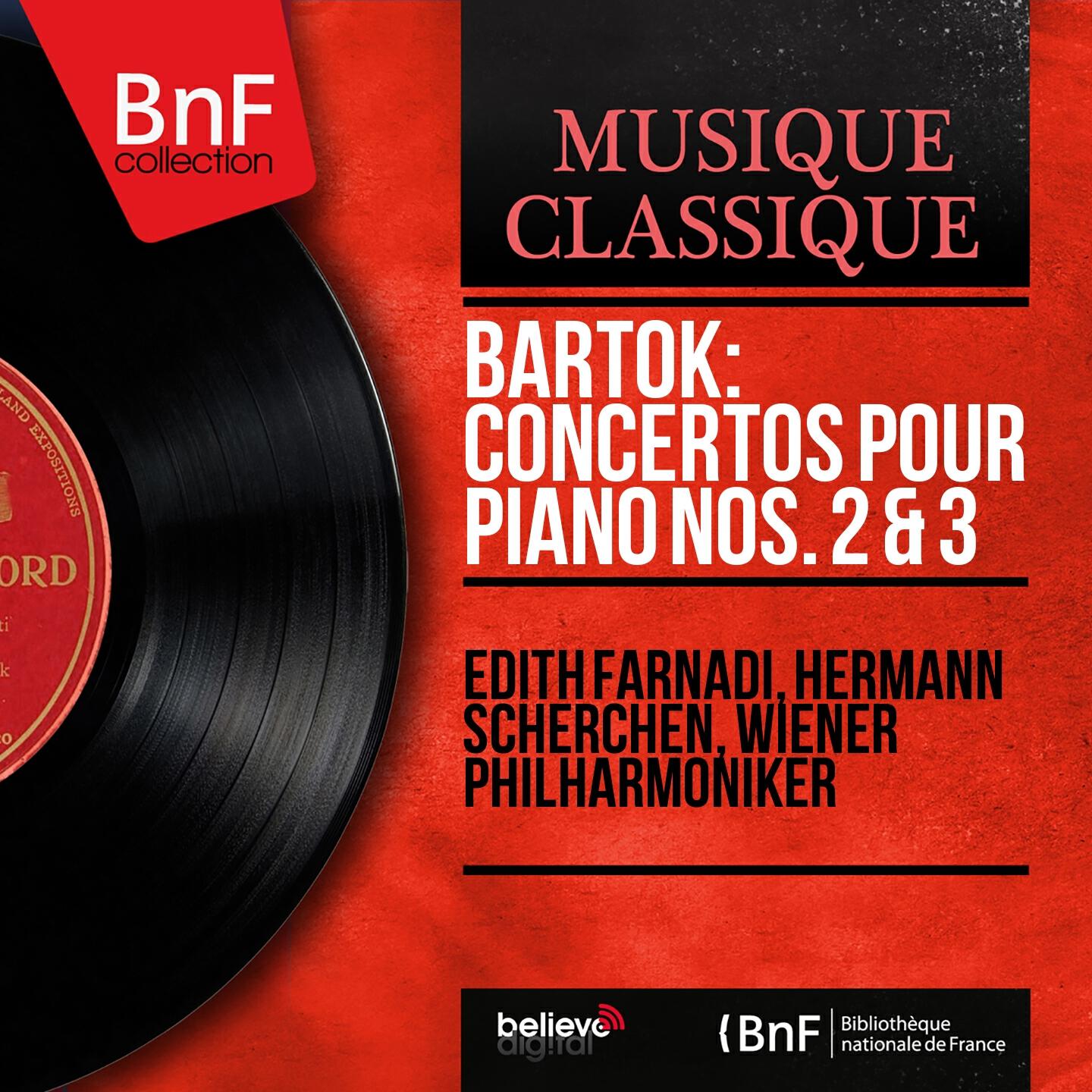 Релиз Bartók: Concertos pour piano Nos. 2 & 3 (Mono Version)
