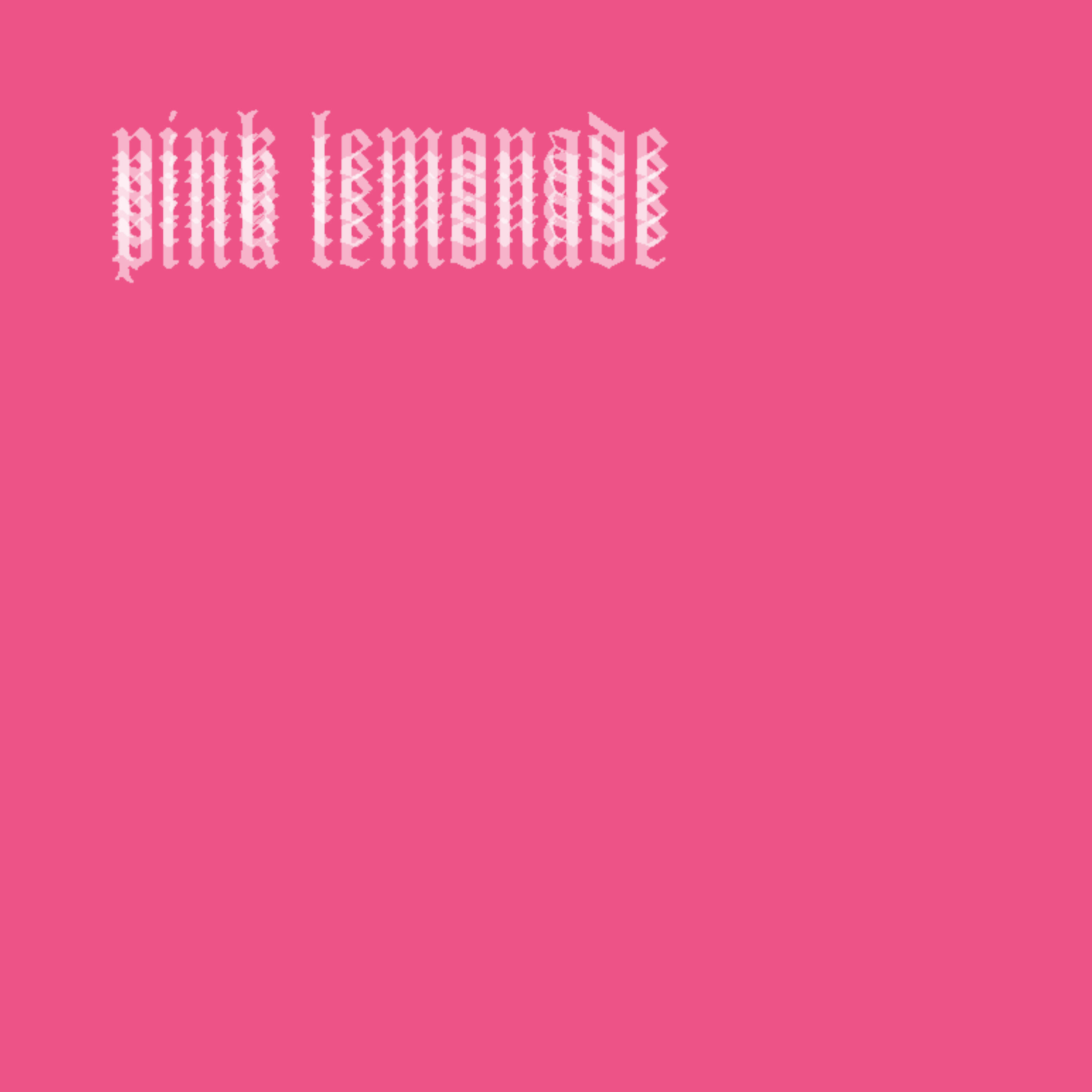 Релиз Pink Lemonade