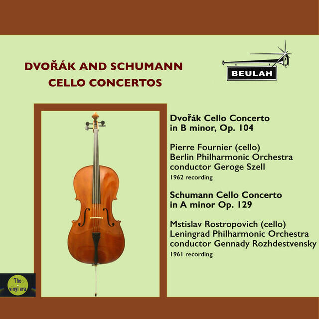 Релиз Dvořák and Schumann Cello Concertos
