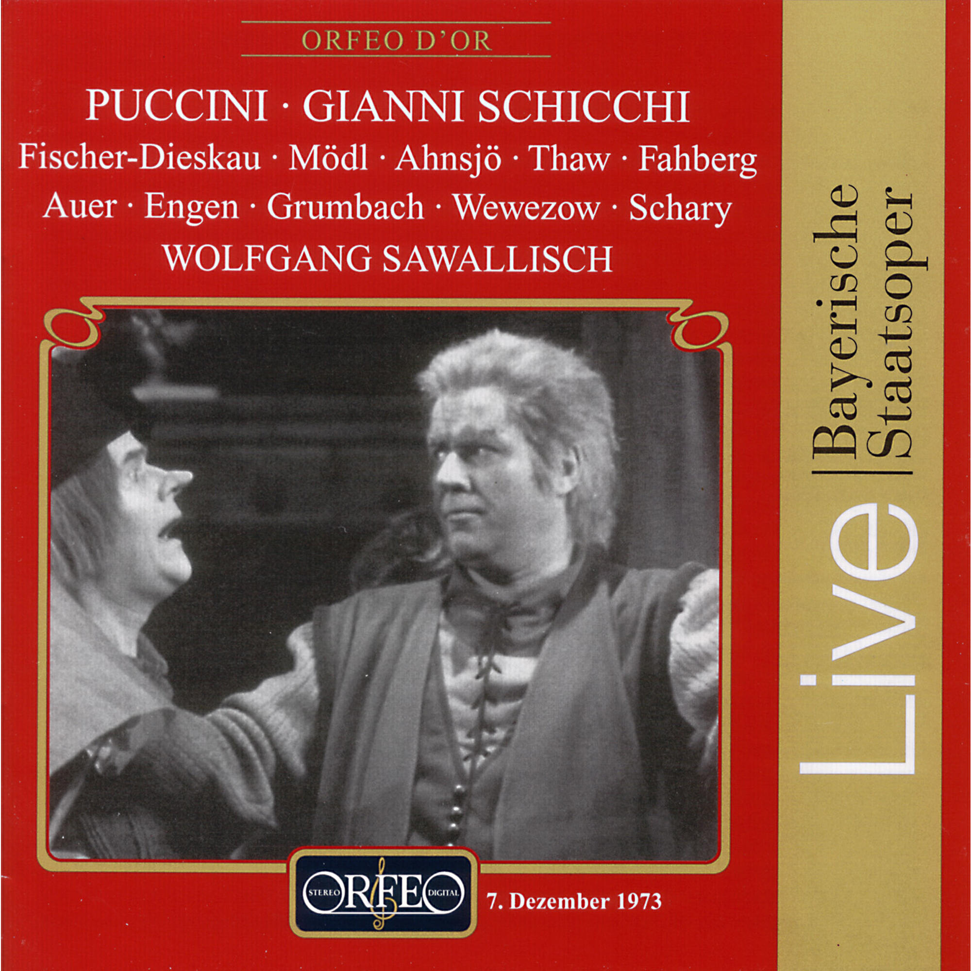 Релиз Puccini: Gianni Schicchi (Sung in German) [Bayerische Staatsoper Live]