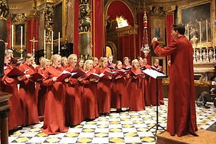 The Choir of Portsmouth Cathedral