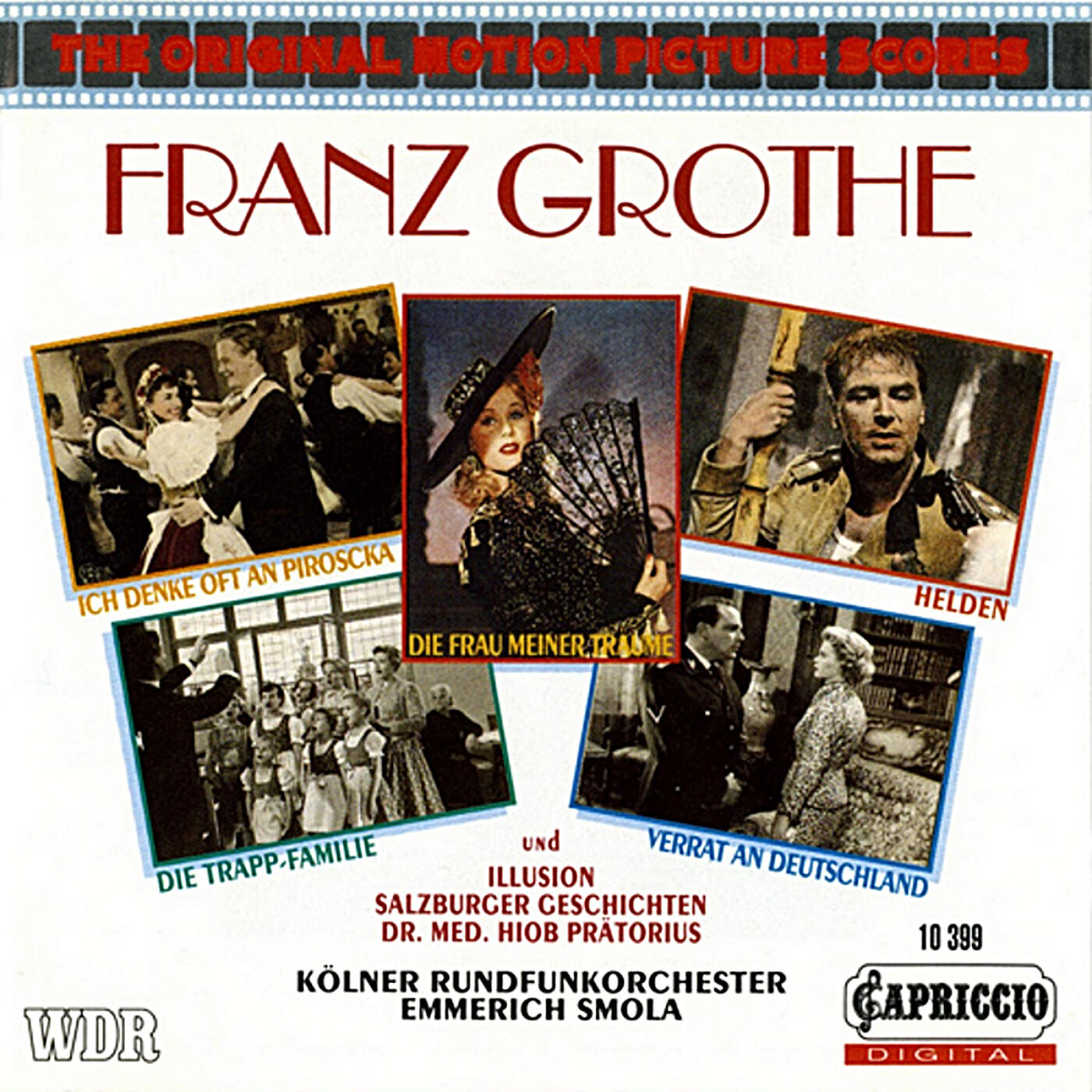 Релиз The Original Motion Pictures Scores: Franz Grothe