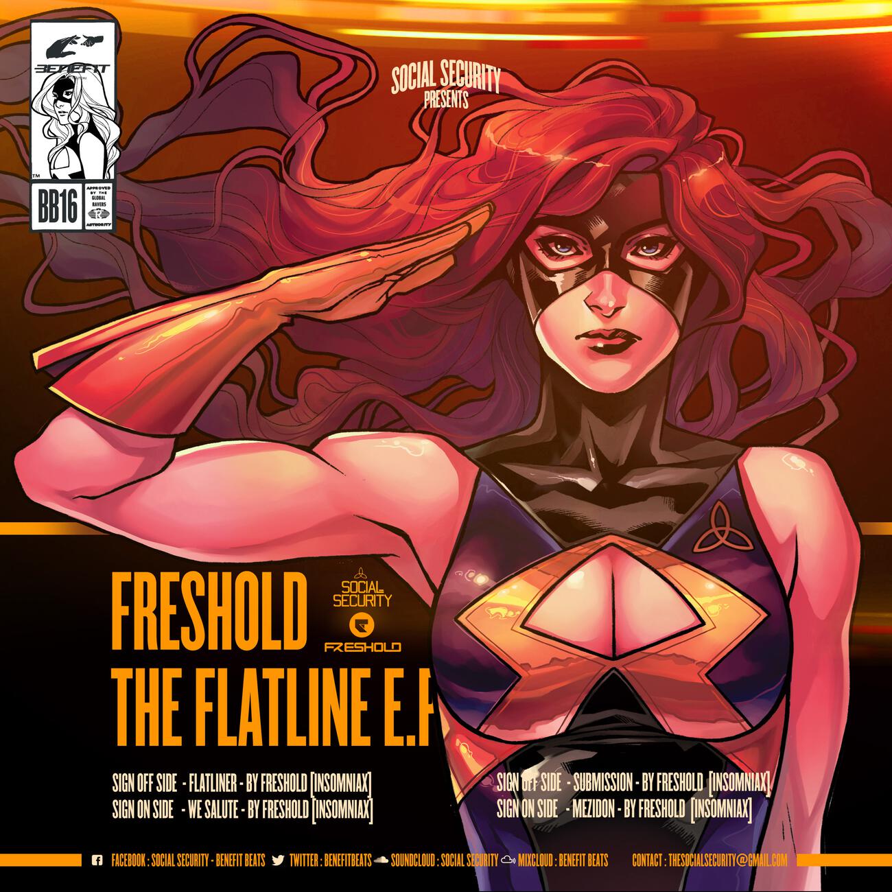 Релиз Social Security Presents Freshold - The Flat Line