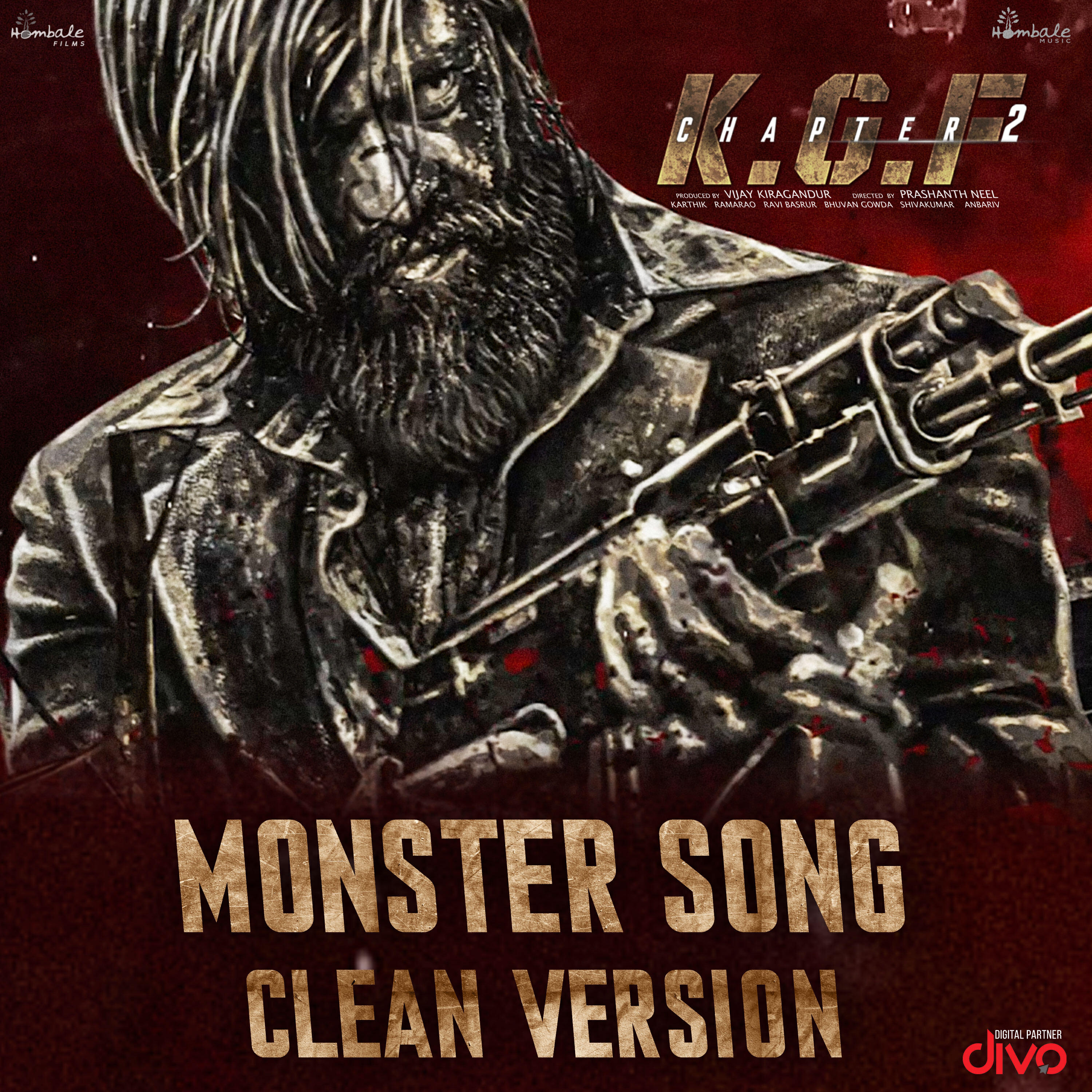 Релиз Monster Song Clean Version (From "KGF Chapter 2 - Telugu")
