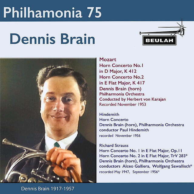 Релиз Philharmonia 75 - Dennis Brain