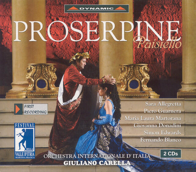 Релиз Paisiello: Proserpine