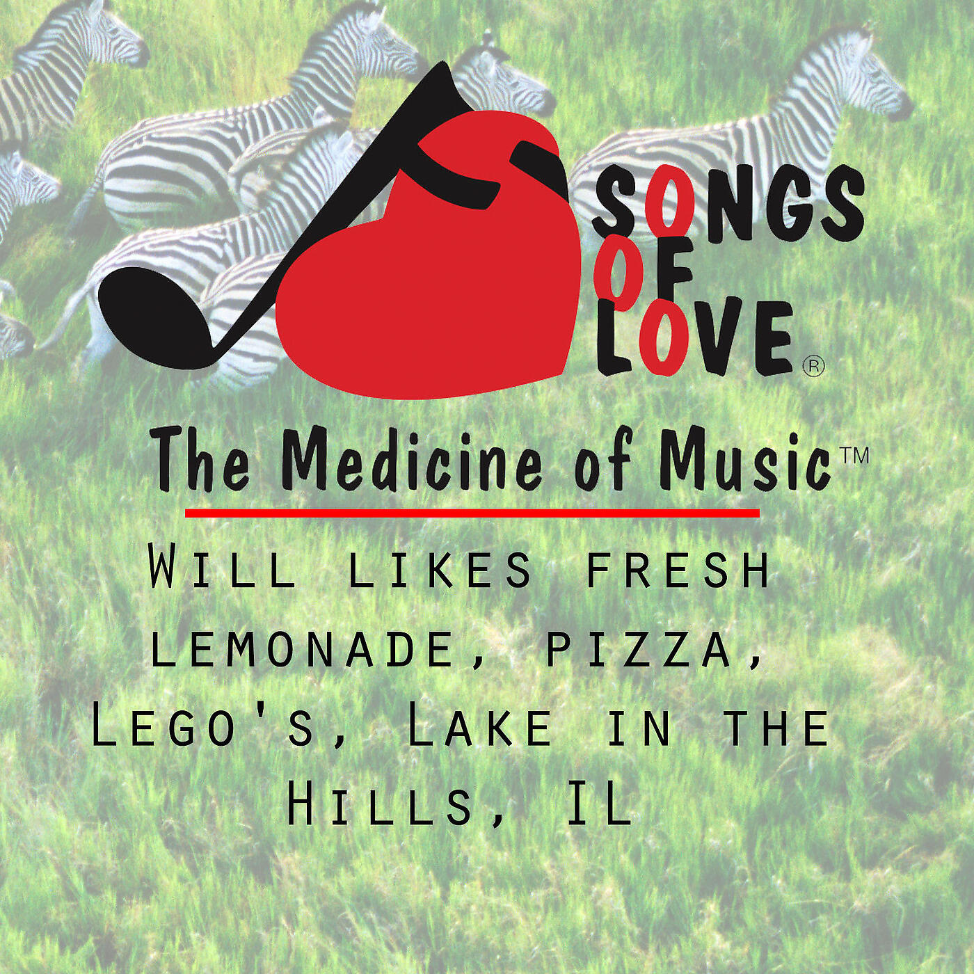 Релиз Will Likes Fresh Lemonade, Pizza, Lego's, Lake in the Hills, Il