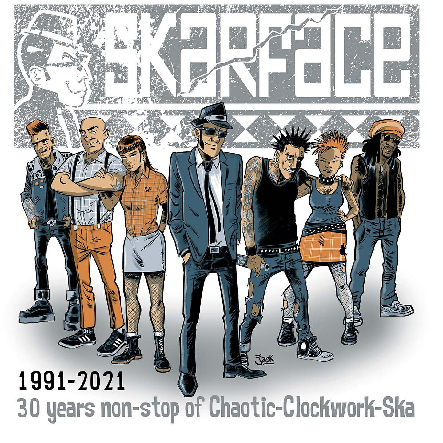 Релиз Skarface 1991-2021 Non-Stop of Chaotic Ska