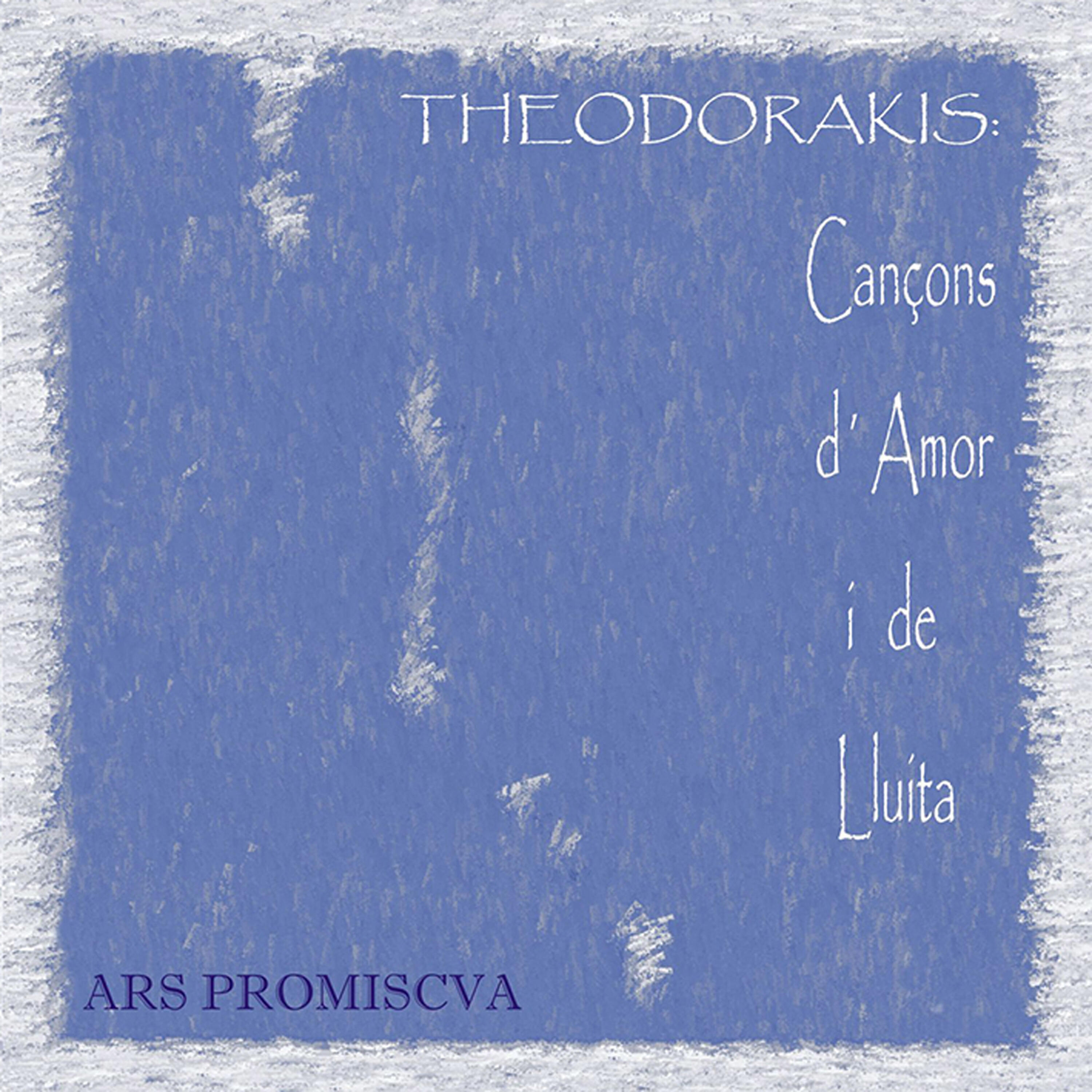 Релиз THEODORAKIS: Cançons d´Amor i de Lluita