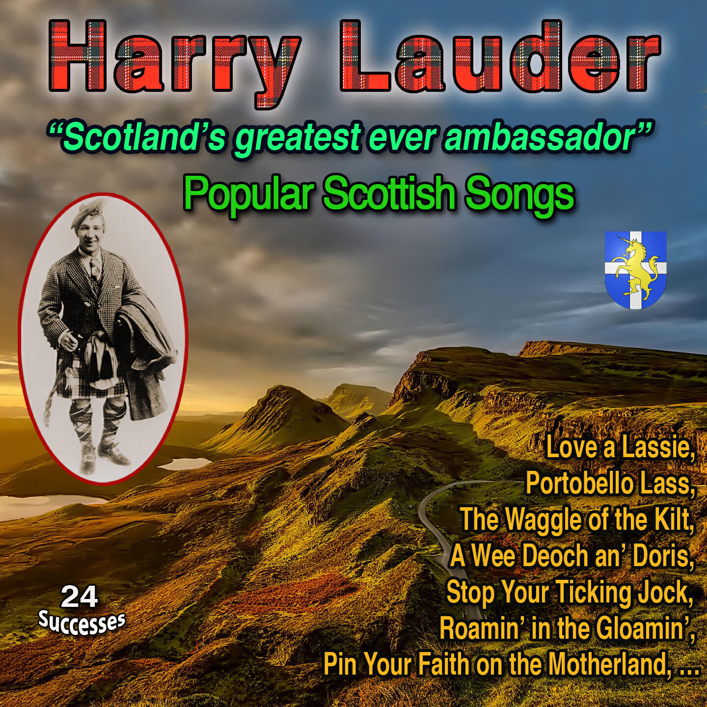 Релиз Harry Lauder "Scotland's greatest ever ambassador" (W. Churchill) Popular Scottish Songs