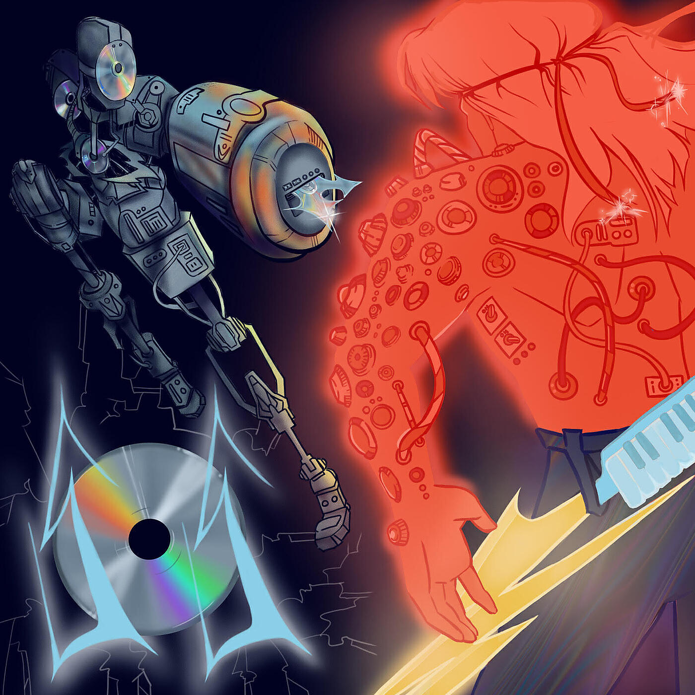 Релиз Synthesized Power vs the Discmasters (Volume 1)