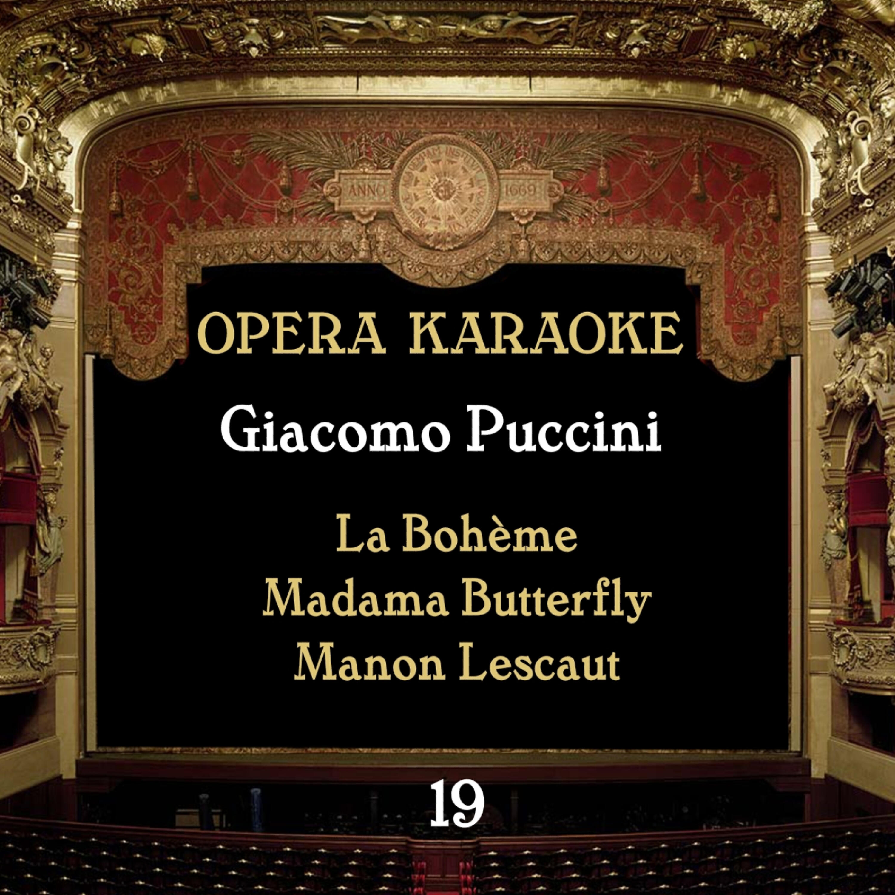 Релиз Opera Karaoke, Vol. 19 [Giacomo Puccini  ]