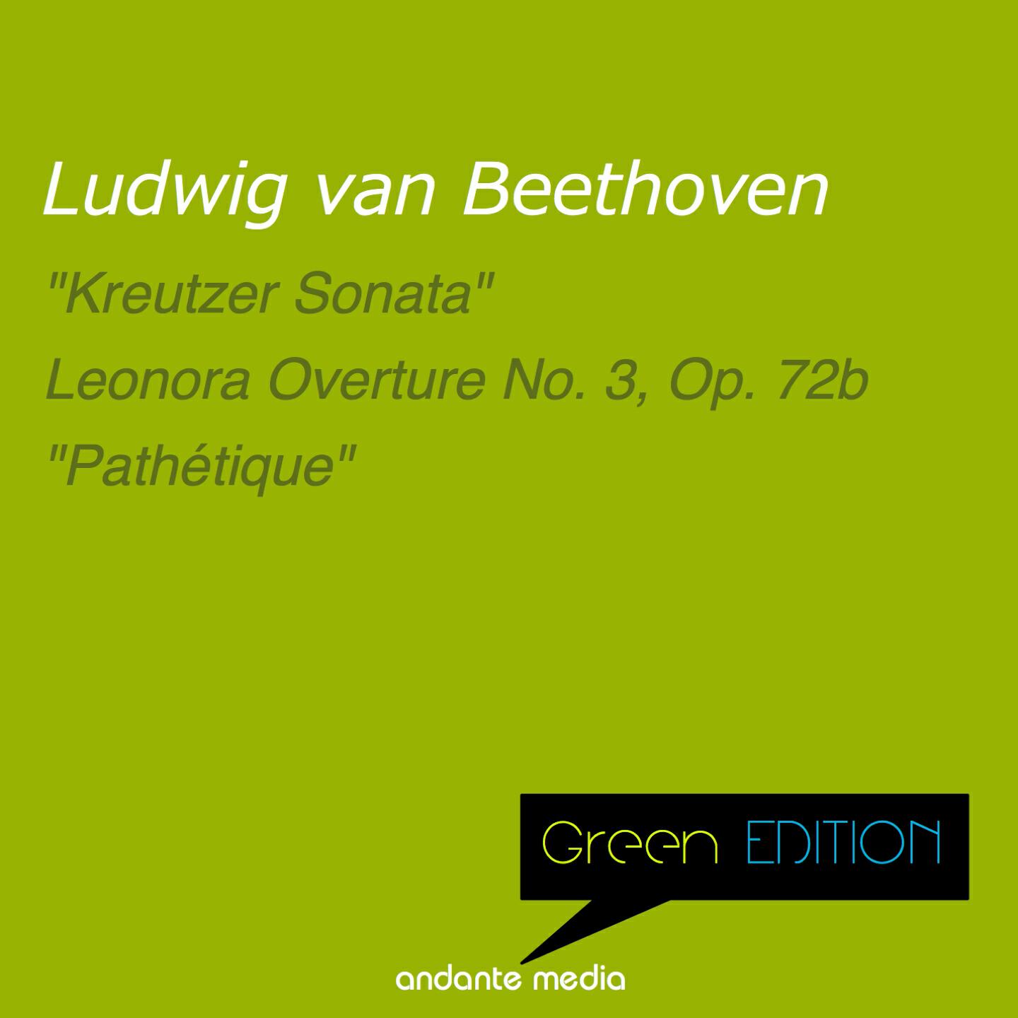 Релиз Green Edition - Beethoven: "Kreutzer" & "Pathétique" Sonatas
