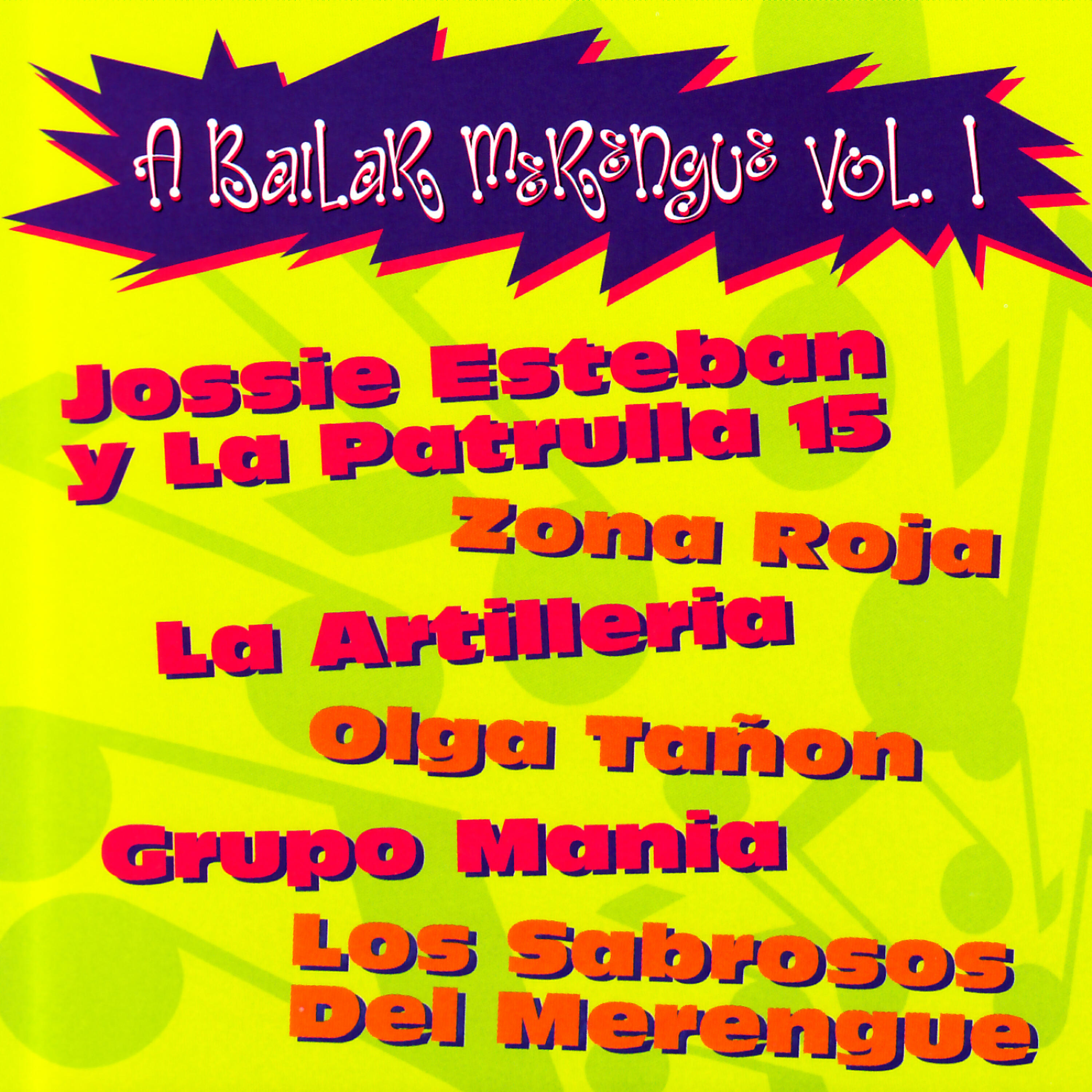 Релиз A Bailar Merengue : Volume 1
