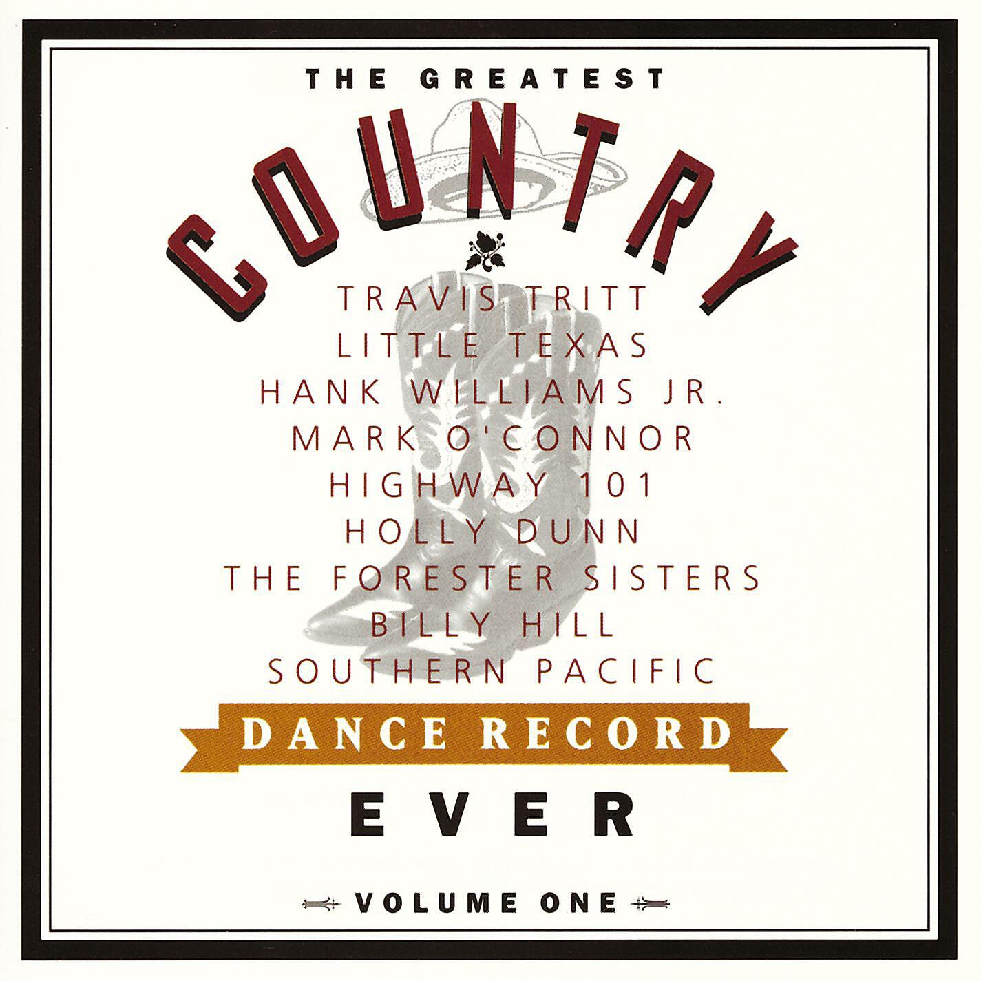 Релиз The Greatest Country Dance Record Ever Volume One