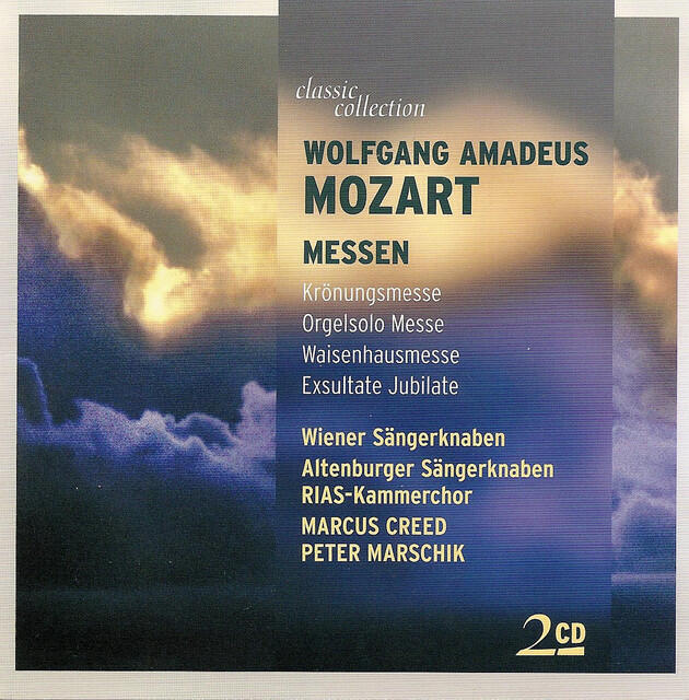 Релиз Mozart, W.A.: Mass No. 16, "Coronation Mass" / Missa Brevis, "Organ Solo" / Missa Solemnis, "Waisenhausmesse" (Classic Collection)