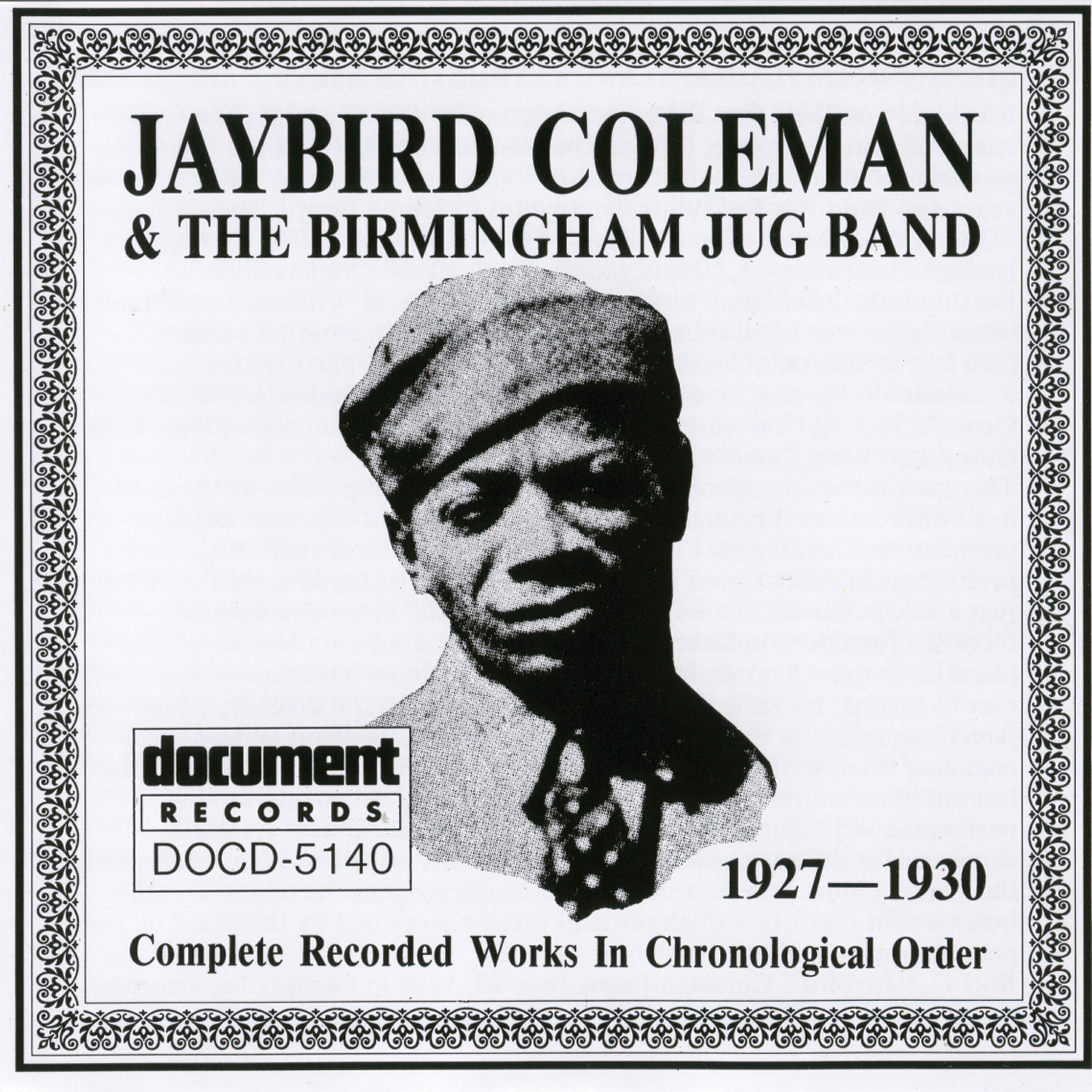 Релиз Jaybird Coleman & The Birmingham Jug Band (1927-1930)