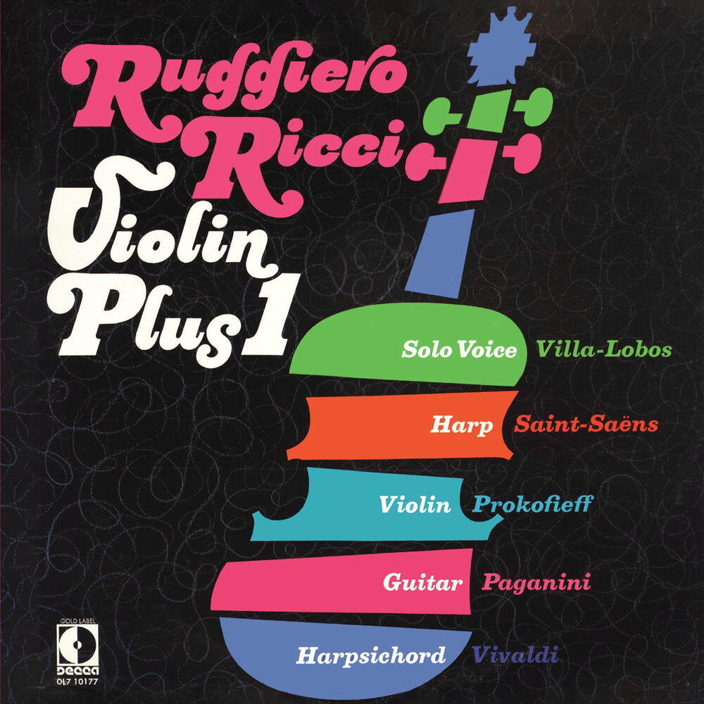 Релиз Violin Plus 1 (Ruggiero Ricci: Complete American Decca Recordings, Vol. 9)