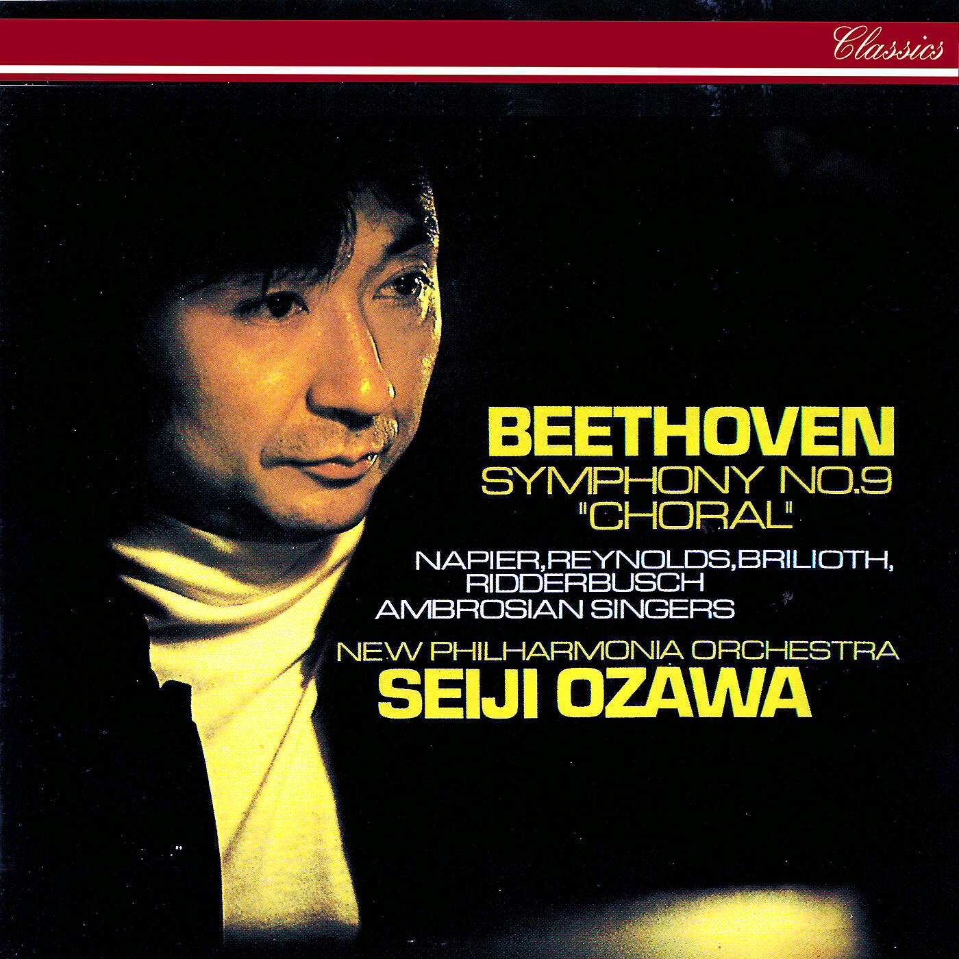 Marita Napier, Anna Reynolds, Helge Brilioth, Karl Ridderbusch, Ambrosian Singers, New Philharmonia Orchestra, 小澤征爾 - Beethoven: Symphony No.9 In D Minor, Op.125 - 