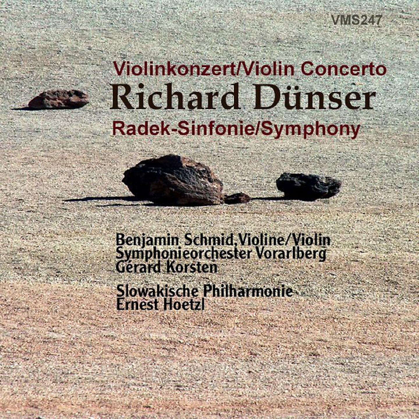 Релиз Dünser: Violinkonzert - Radek-Sinfonie