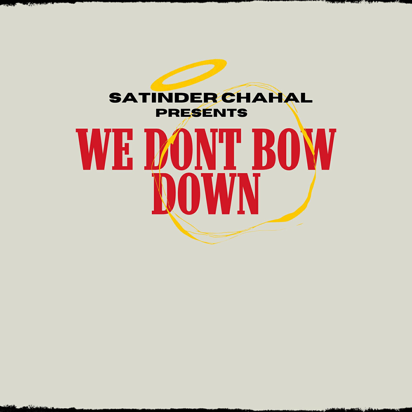 Релиз We Don't Bow Down
