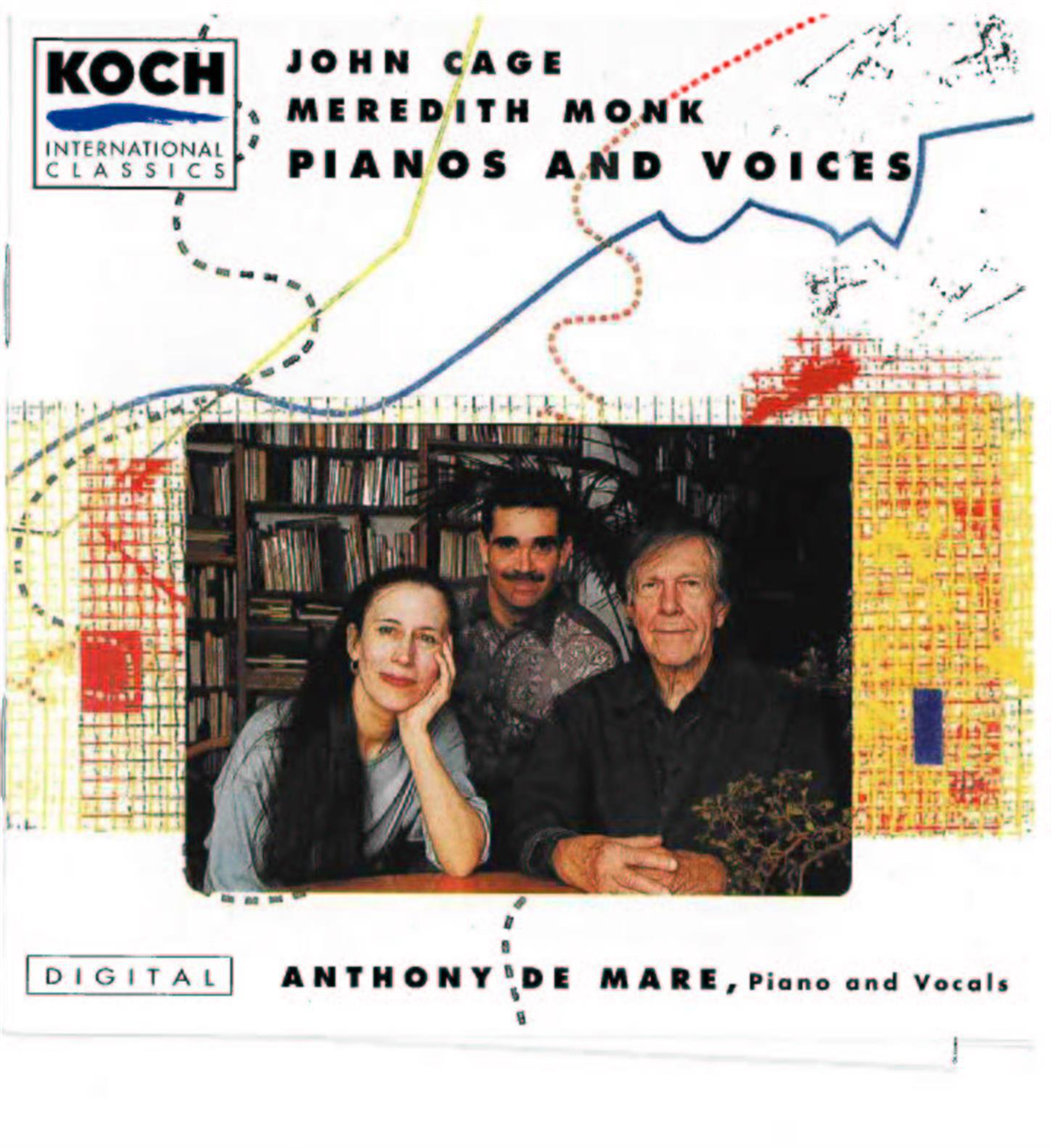 Релиз Pianos and Voices - Music by Cage and Monk