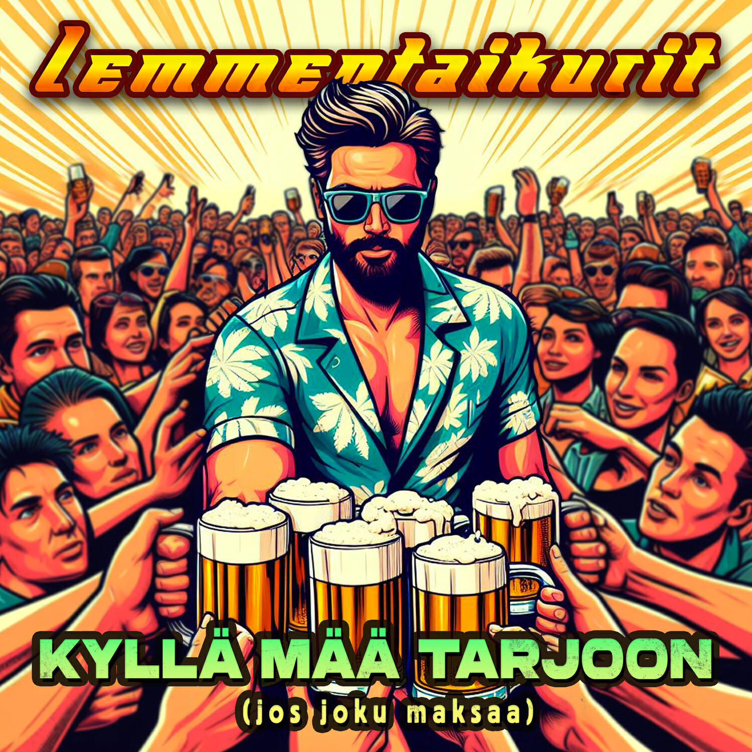 Релиз Kyllä mää tarjoon