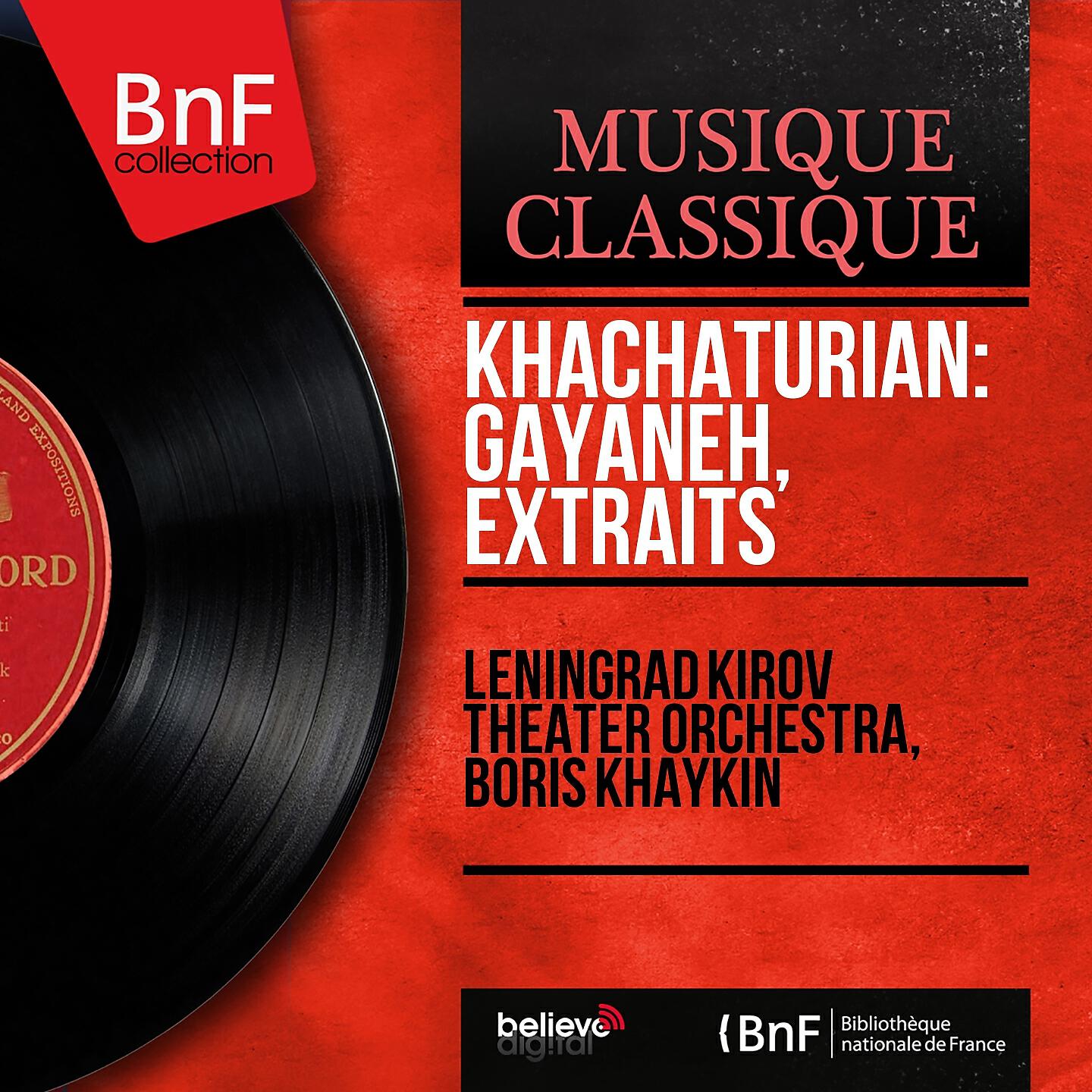 Релиз Khachaturian: Gayaneh, extraits