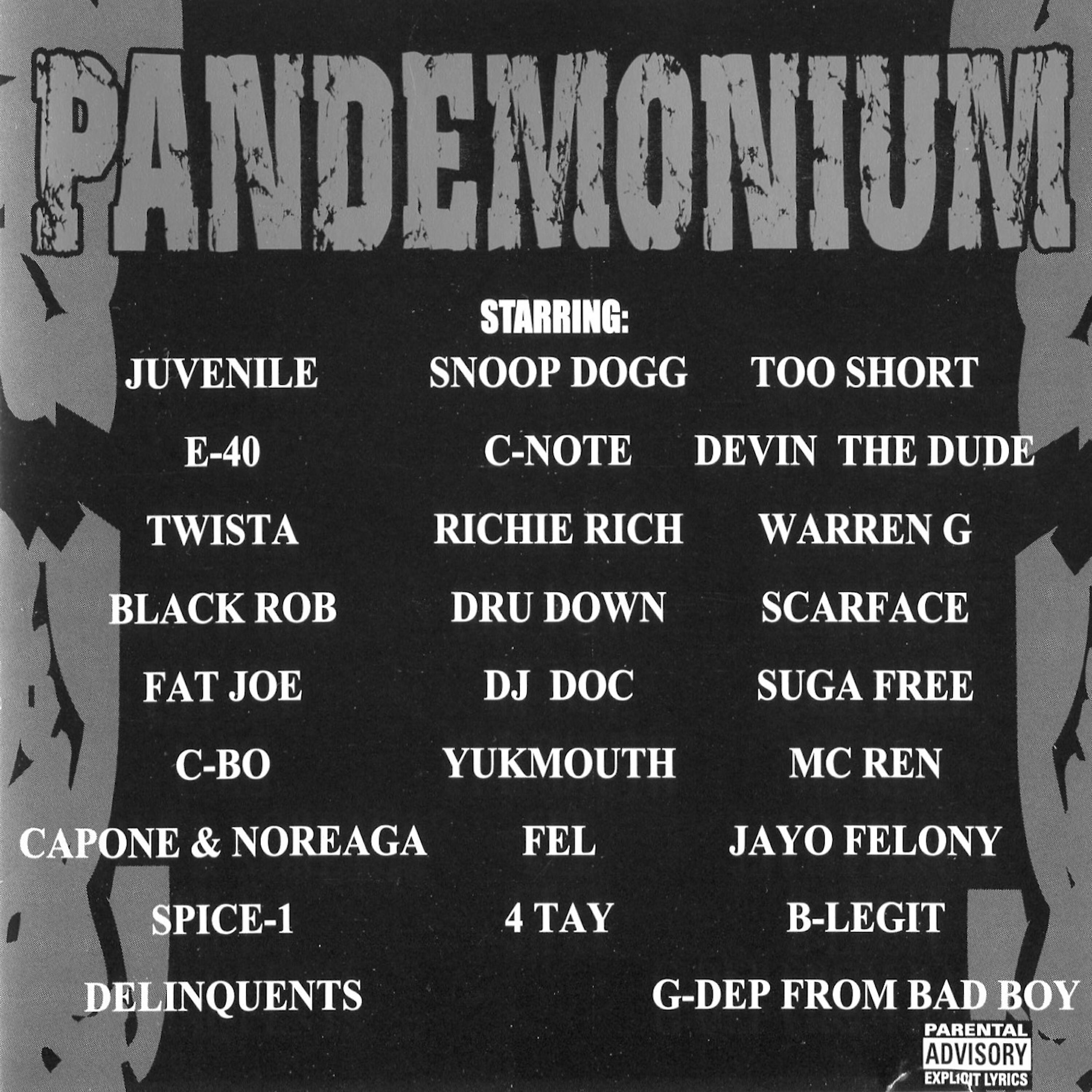 Постер альбома Pandemonium