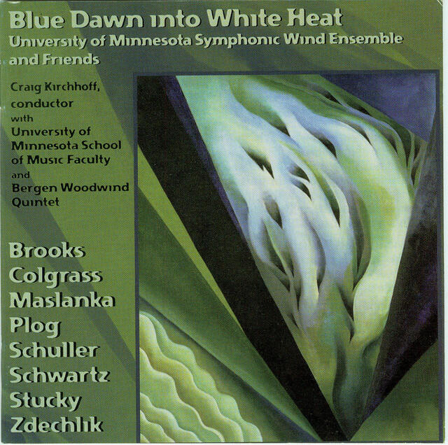 Релиз University of Minnesota Symphonic Wind Ensemble: Blue Dawn Into White Heat