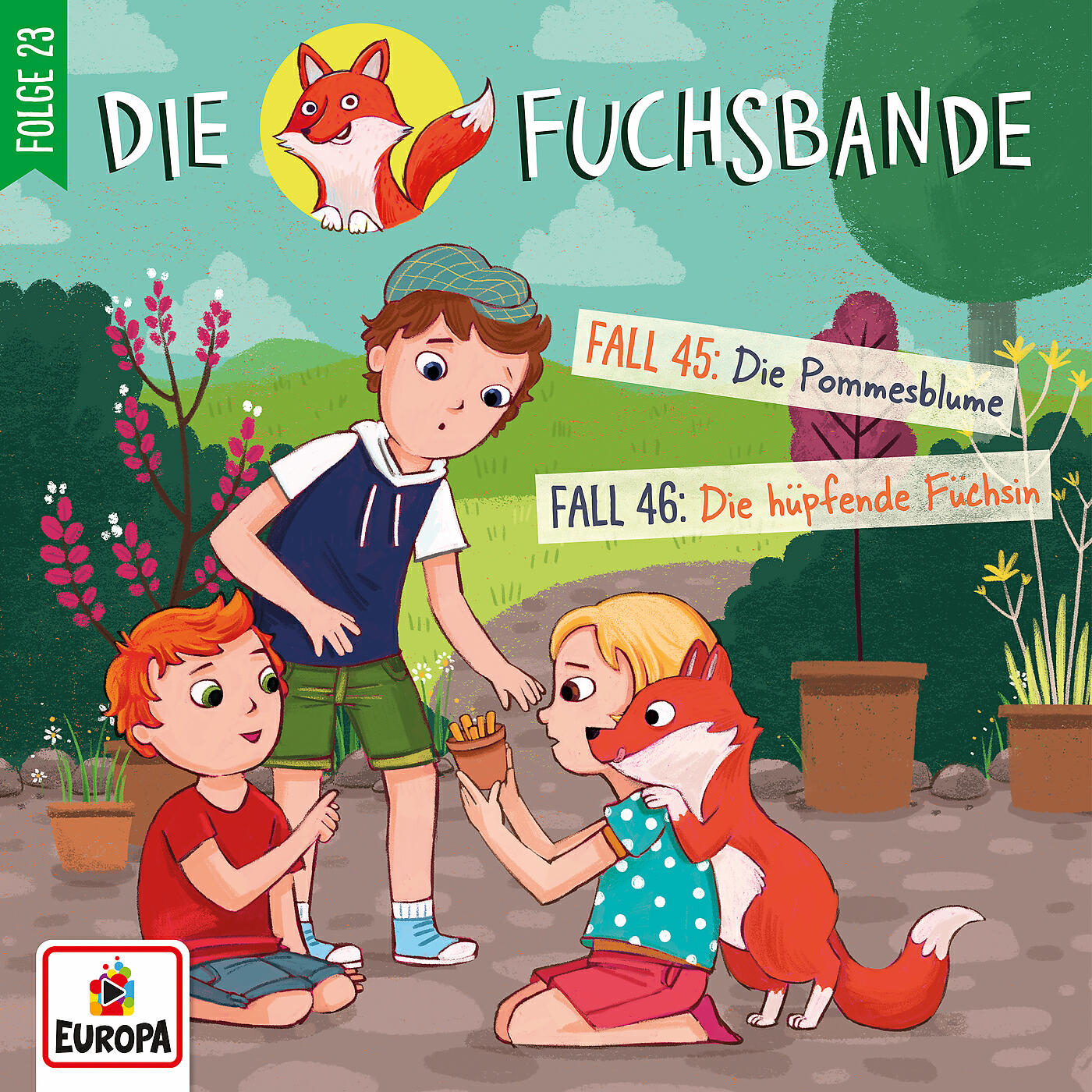 Релиз Folge 23: Fall 45: Die Pommesblume/Fall 46: Die hüpfende Füchsin
