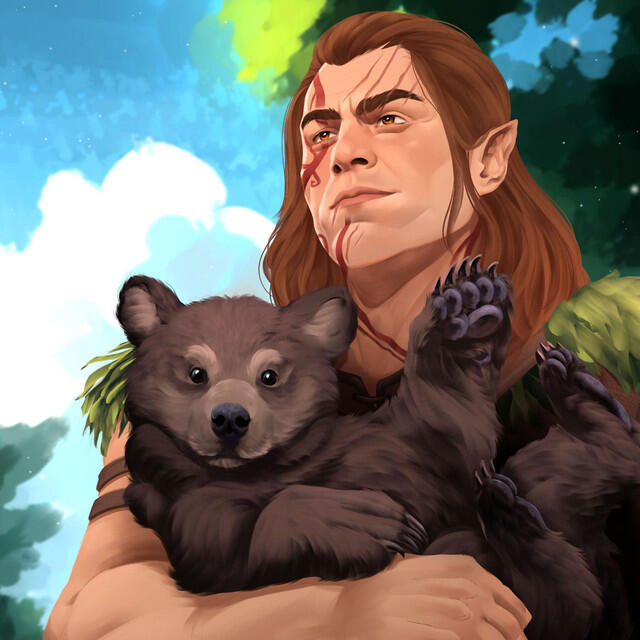 Релиз In Love With A Bear (Inspired by Baldur's Gate 3)