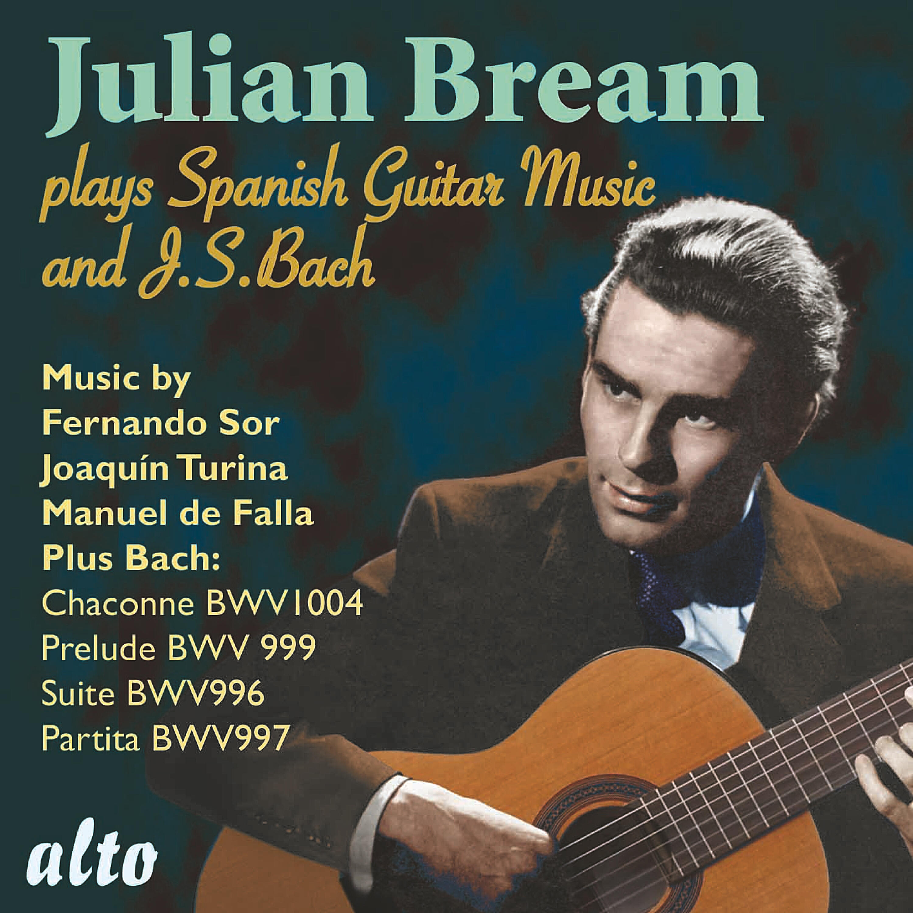 Релиз Julian Bream Plays Spanish Music and J.S. Bach