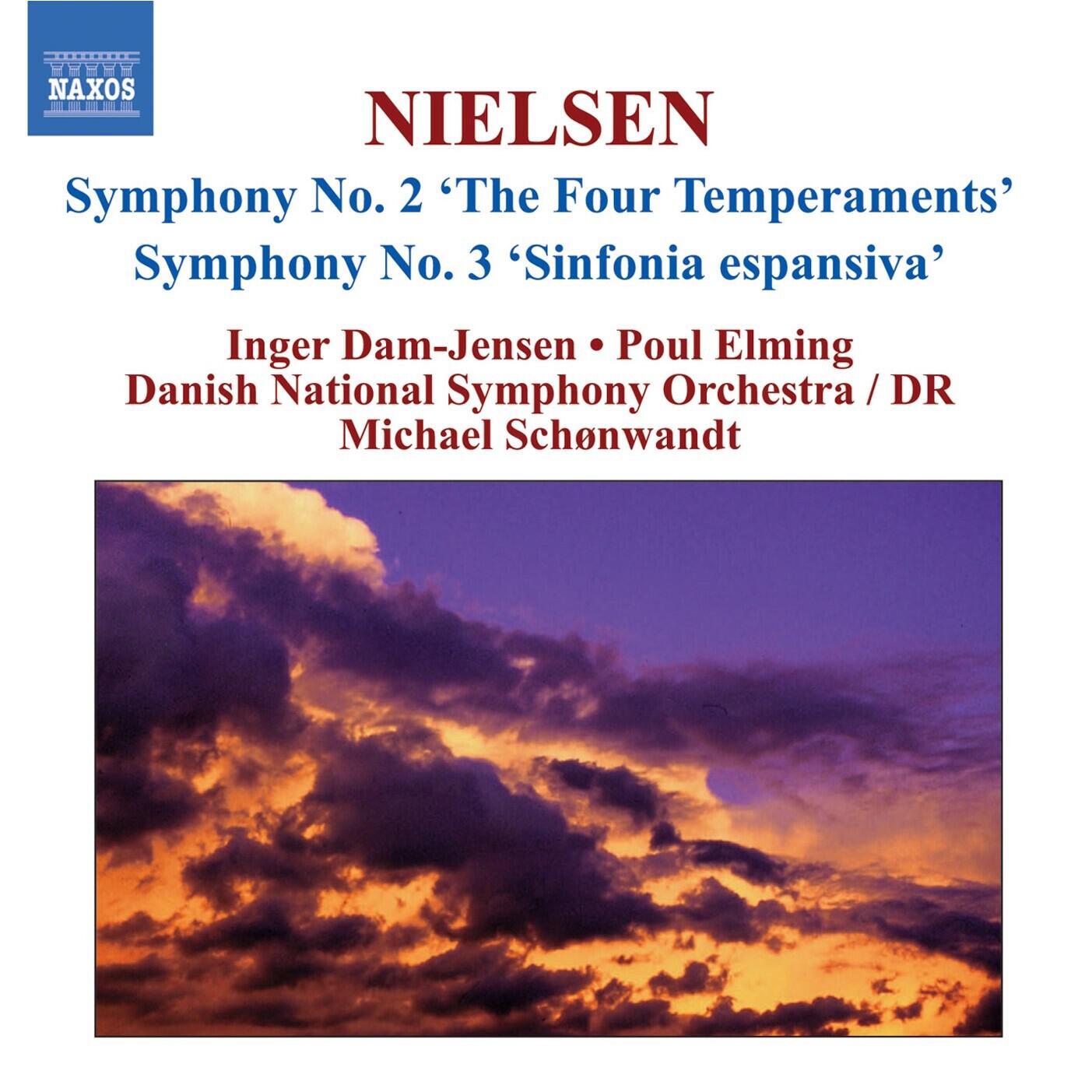 Релиз Nielsen, C.: Symphonies, Vol. 2 - Nos. 2, "The 4 Temperaments" and 3, "Sinfonia Espansiva"
