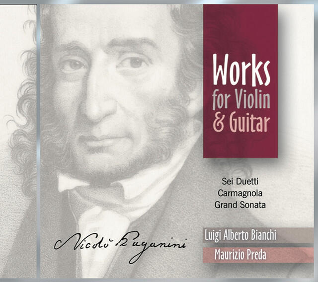 Постер альбома Paganini: 6 Duets for Violin and Guitar / Carmagnola / Grand Sonata