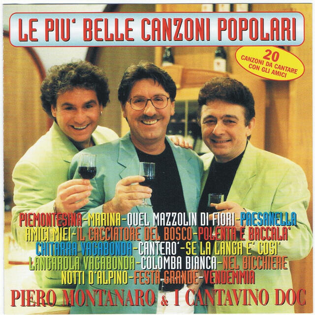 Релиз Le piu' belle canzoni popolari
