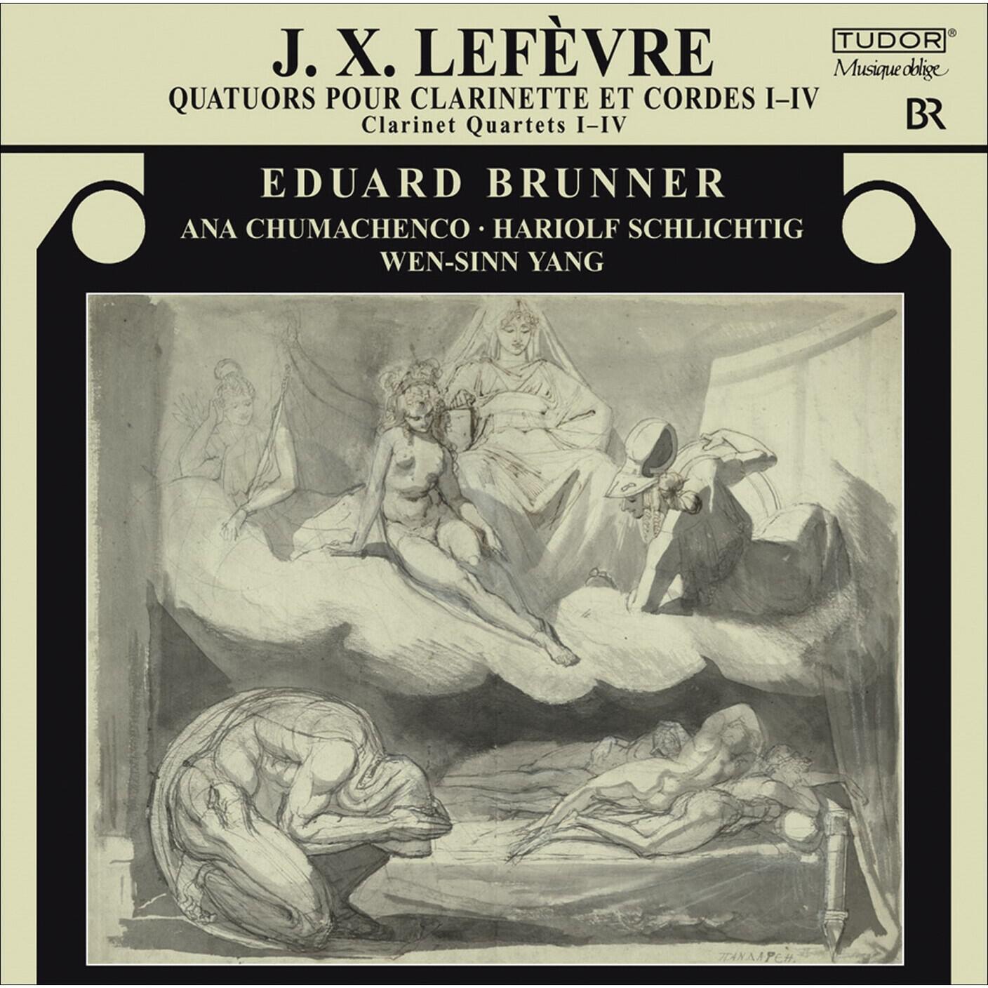 Релиз Lefevre: Clarinet Quartets Nos. 1-4