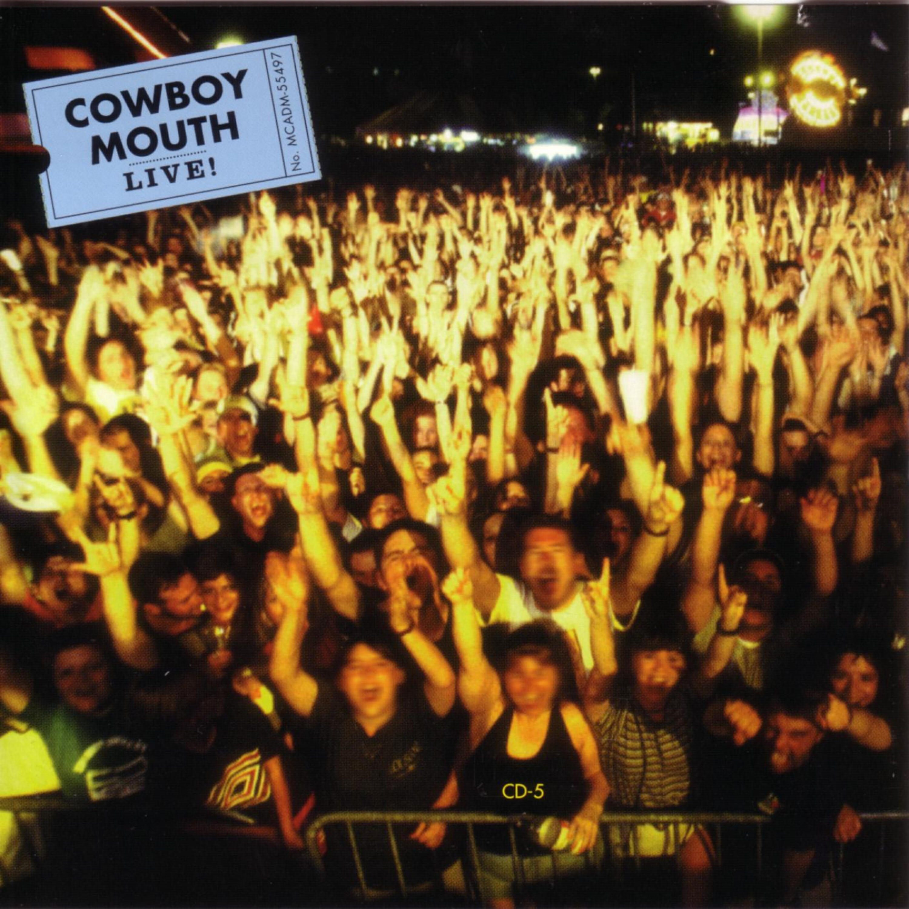 Релиз Cowboy Mouth Live!