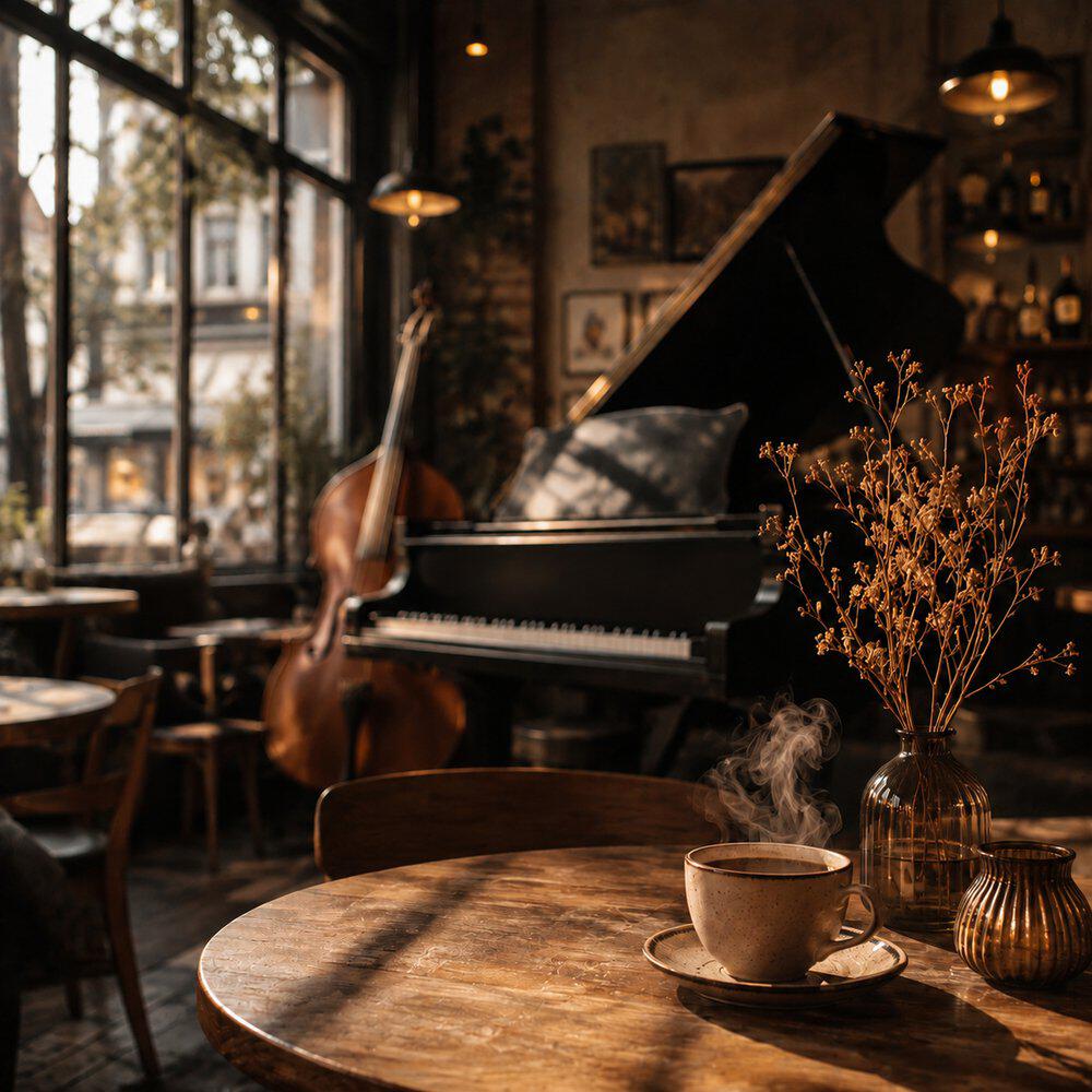 Релиз Кофейня В Янтарном Свете. Cozy Café Jazz Для Завтрака, Бранча, Чтения И Неспешных Встреч С Фортепиано, Контрабасом, Джазовой Гитарой И Мягким Свинговым Настроением