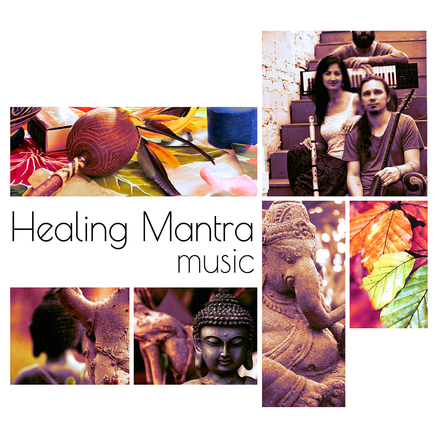 Постер альбома Healing Mantra Music – Yoga Mantra and Chant Music for Opening Energy Channels, Deep Mindfulness Training