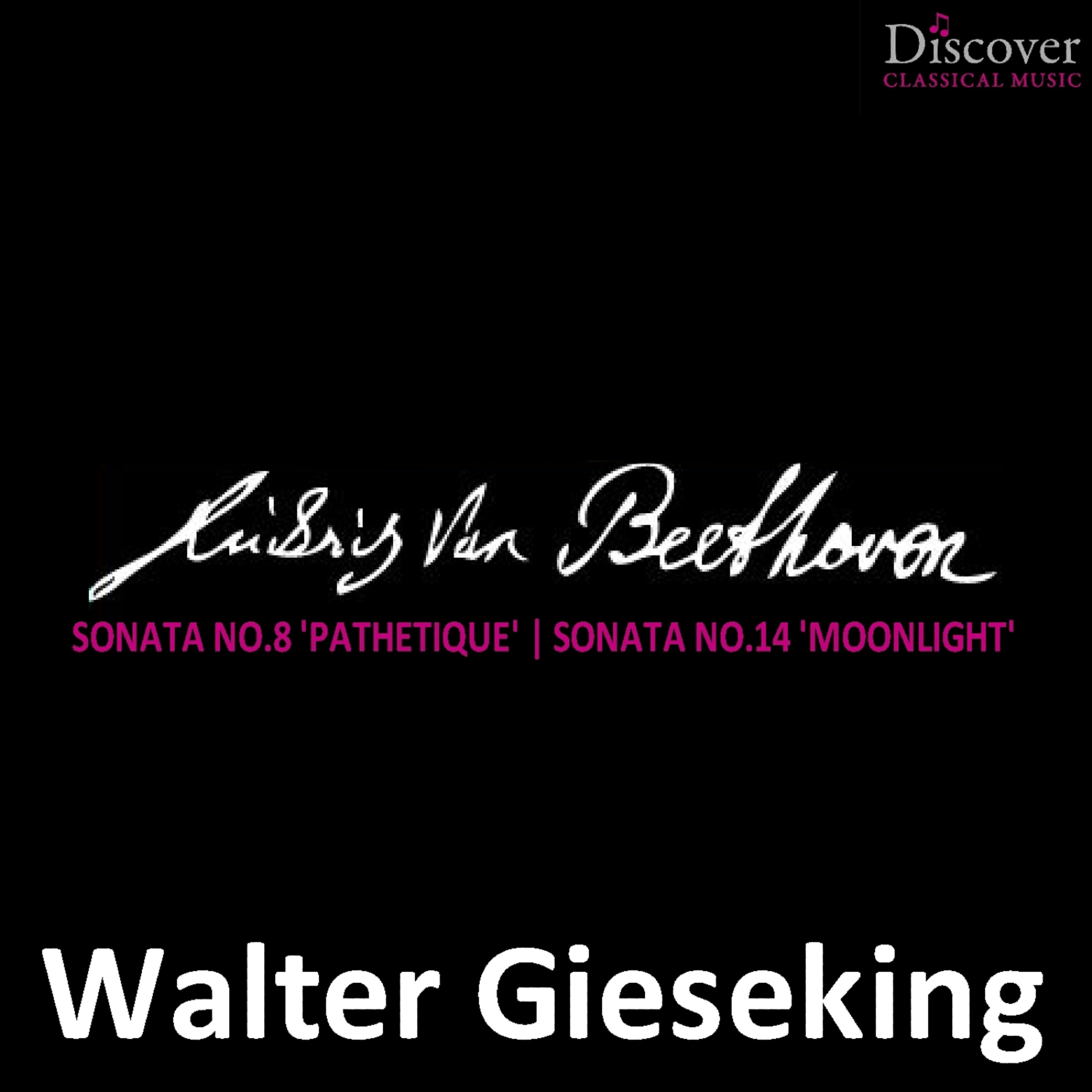 Релиз Beethoven: Sonata No. 8 "Pathetique", Sonata No. 14 "Moonlight"
