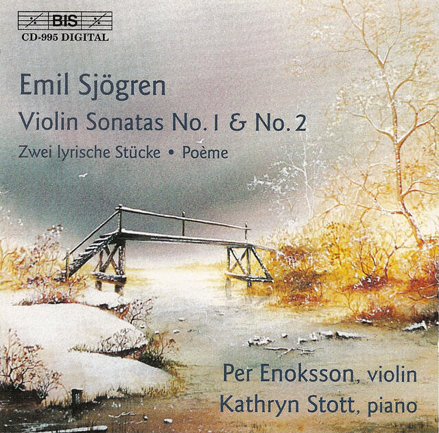 Релиз Sjogren: Violin Sonatas Nos. 1 in G Minor and 2 in E Minor