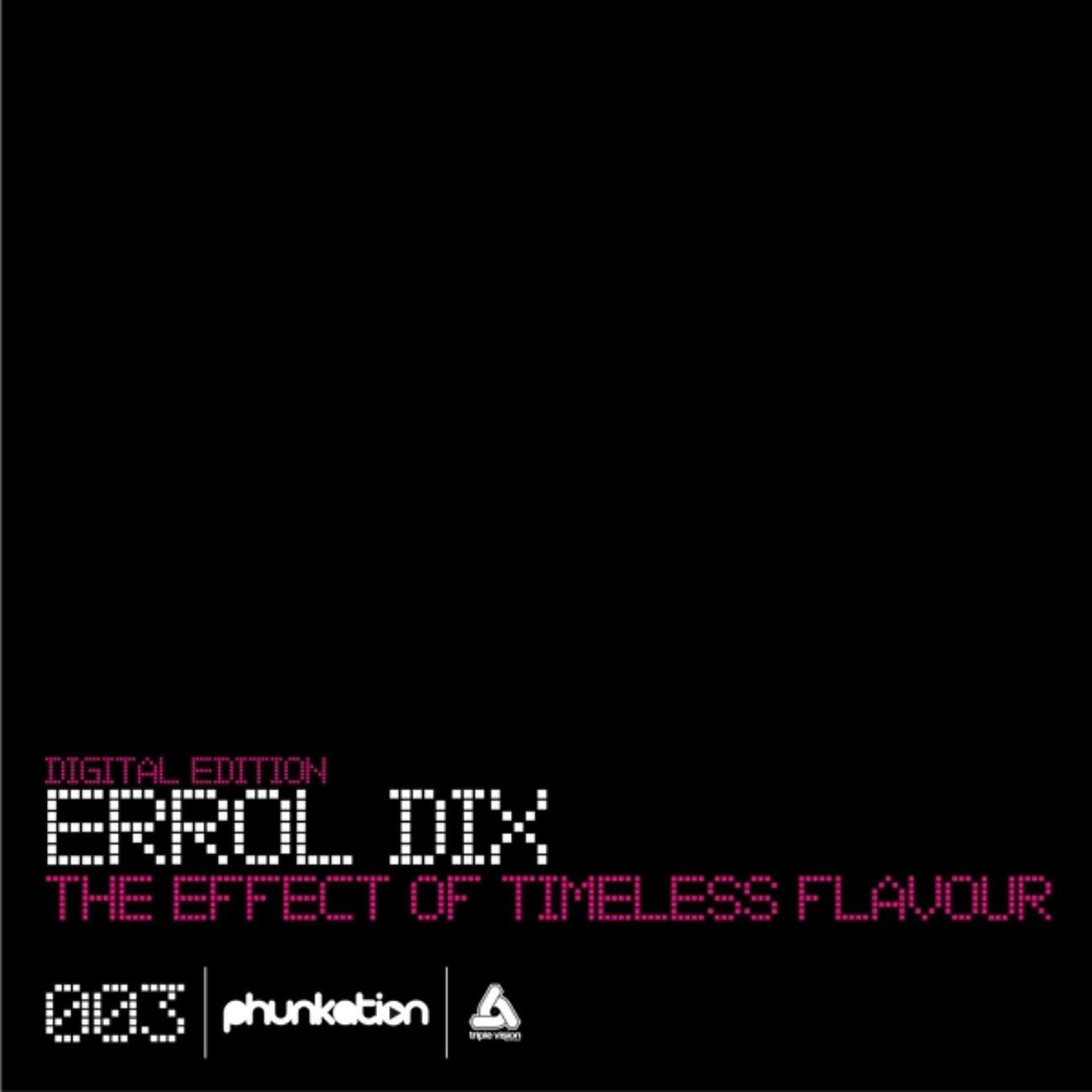 Релиз The Effect of Timeless Flavour