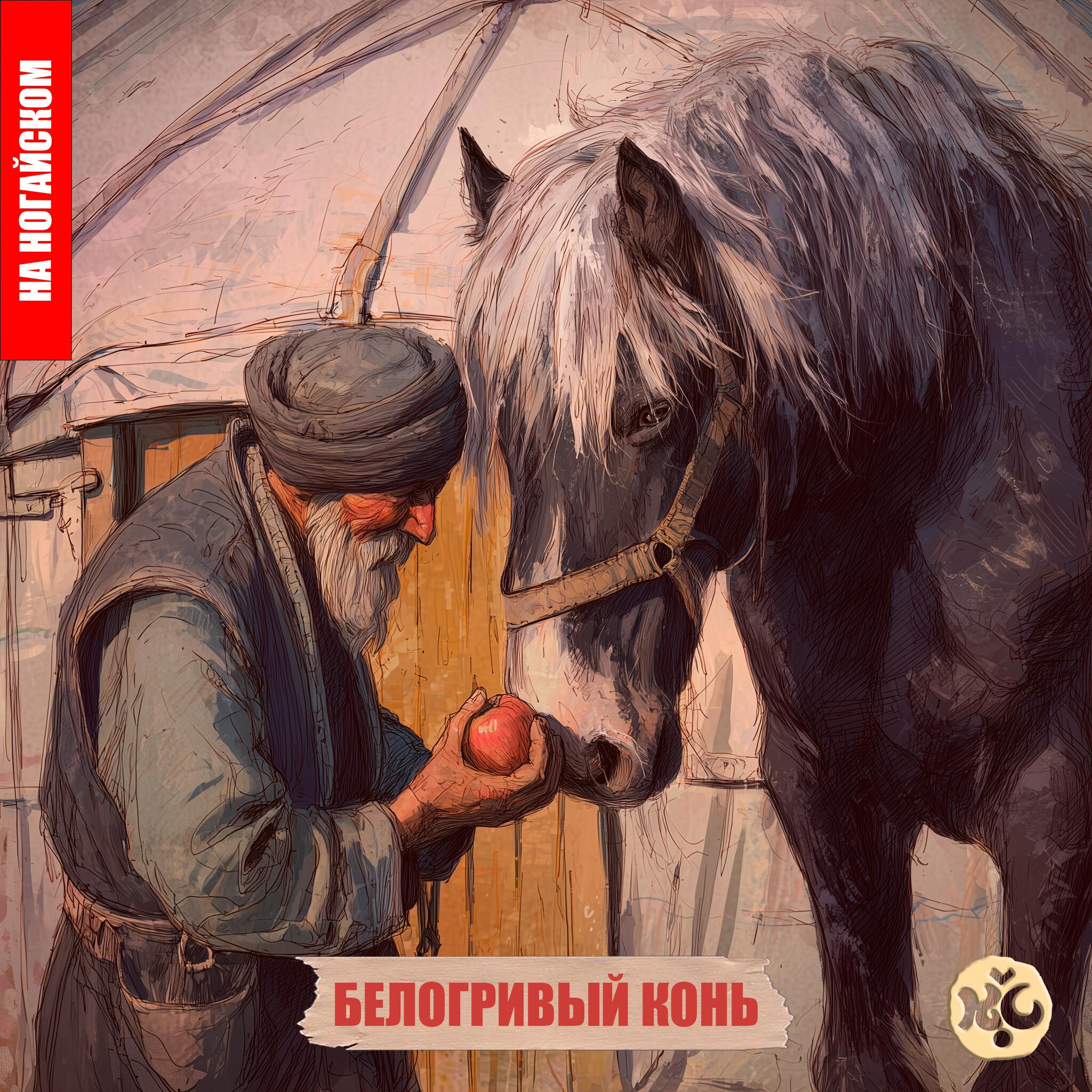 Релиз Белогривый конь (на ногайском)