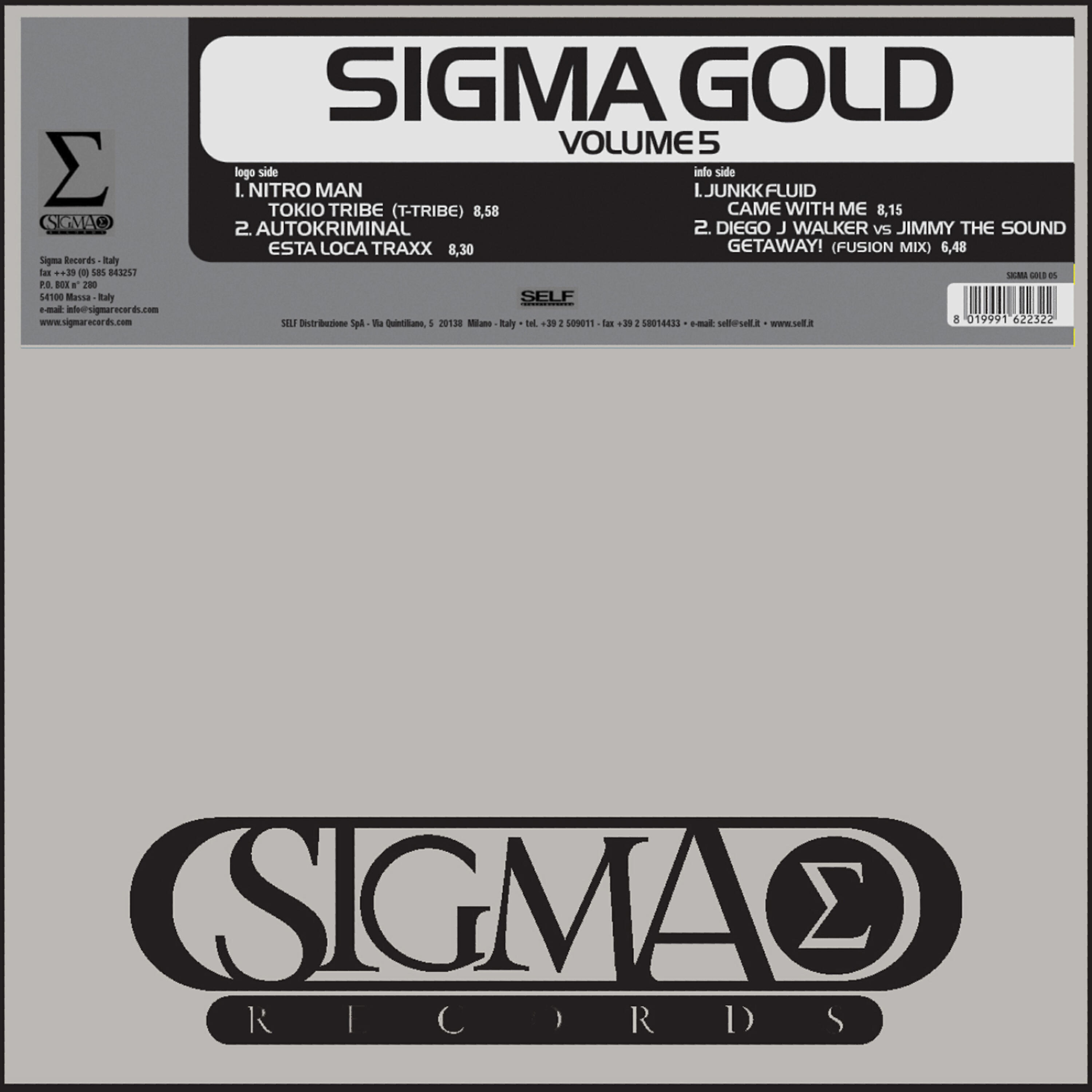 Релиз Sigma Gold Vol. 5